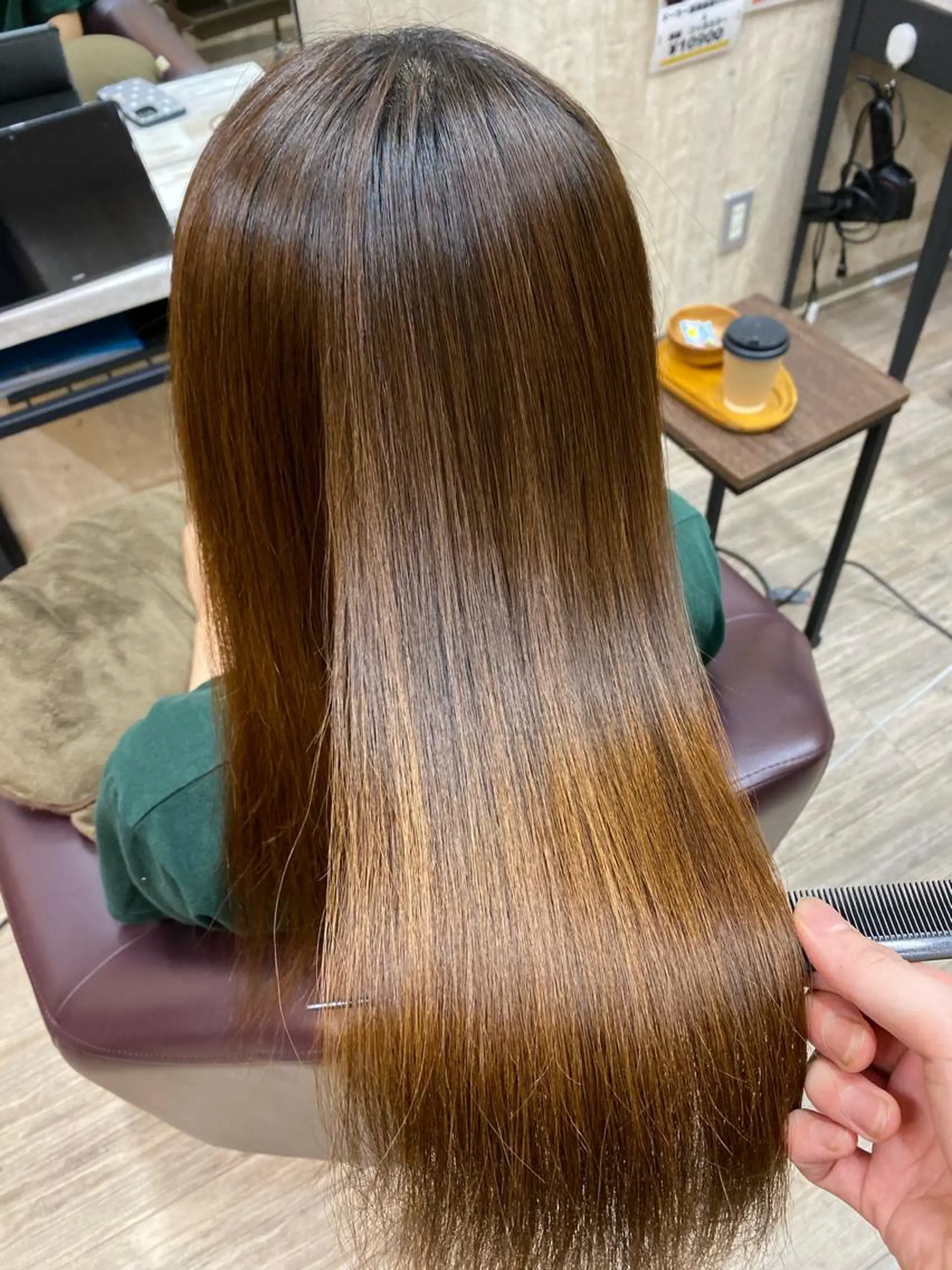 ロング 縮毛矯正 縮毛矯正 hair salon Ame(エイム)所属・熊井 達也のヘアスタイル