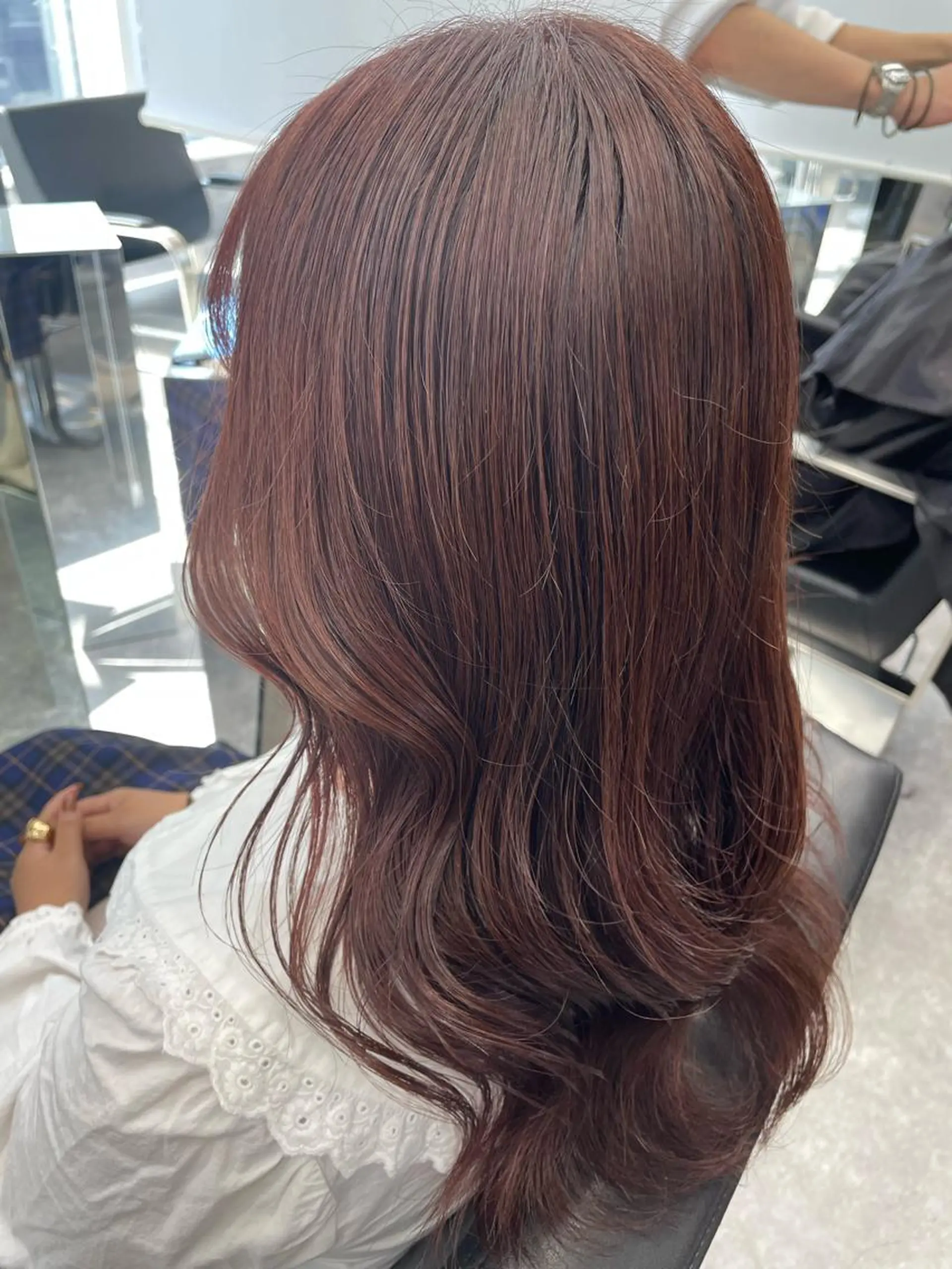 カラー ショートボブ バレイヤージュ ブリーチ ブラウンカラー ケアブリーチ PERCUT大阪堀江店所属・メンズヘアのカリスマ 北地　空のヘアスタイル