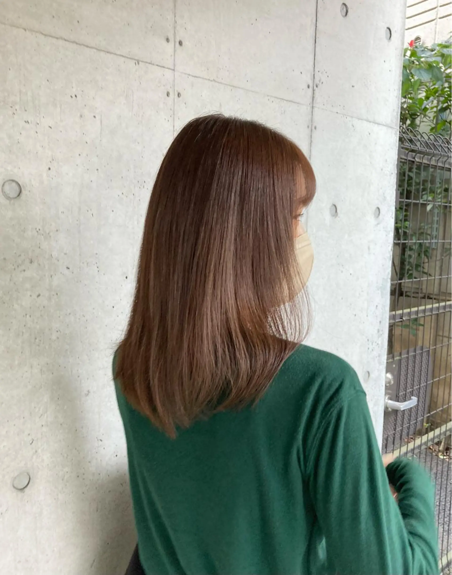 セミロング カット ヘアカラー Fun  hair make所属・田牧 みゆきのヘアスタイル