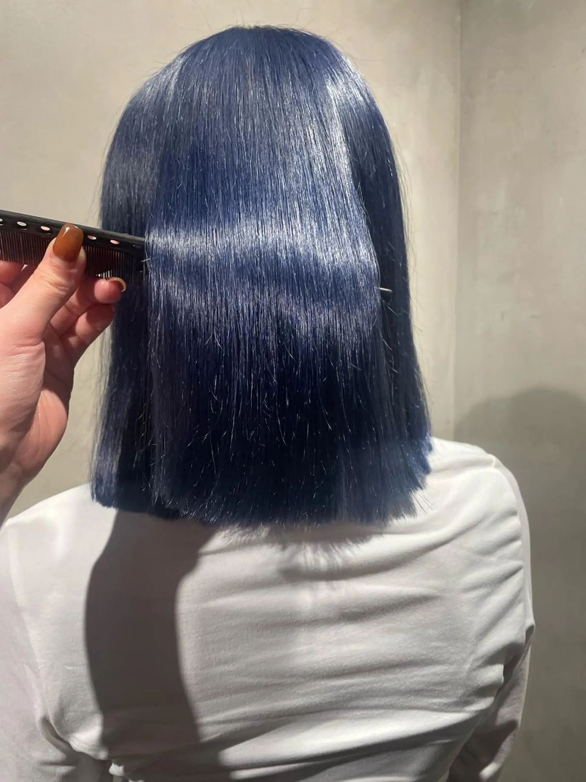 ミディアム カラー カット ヘアカラー トリートメント hisano / ハイトーン･透明感のヘアスタイル