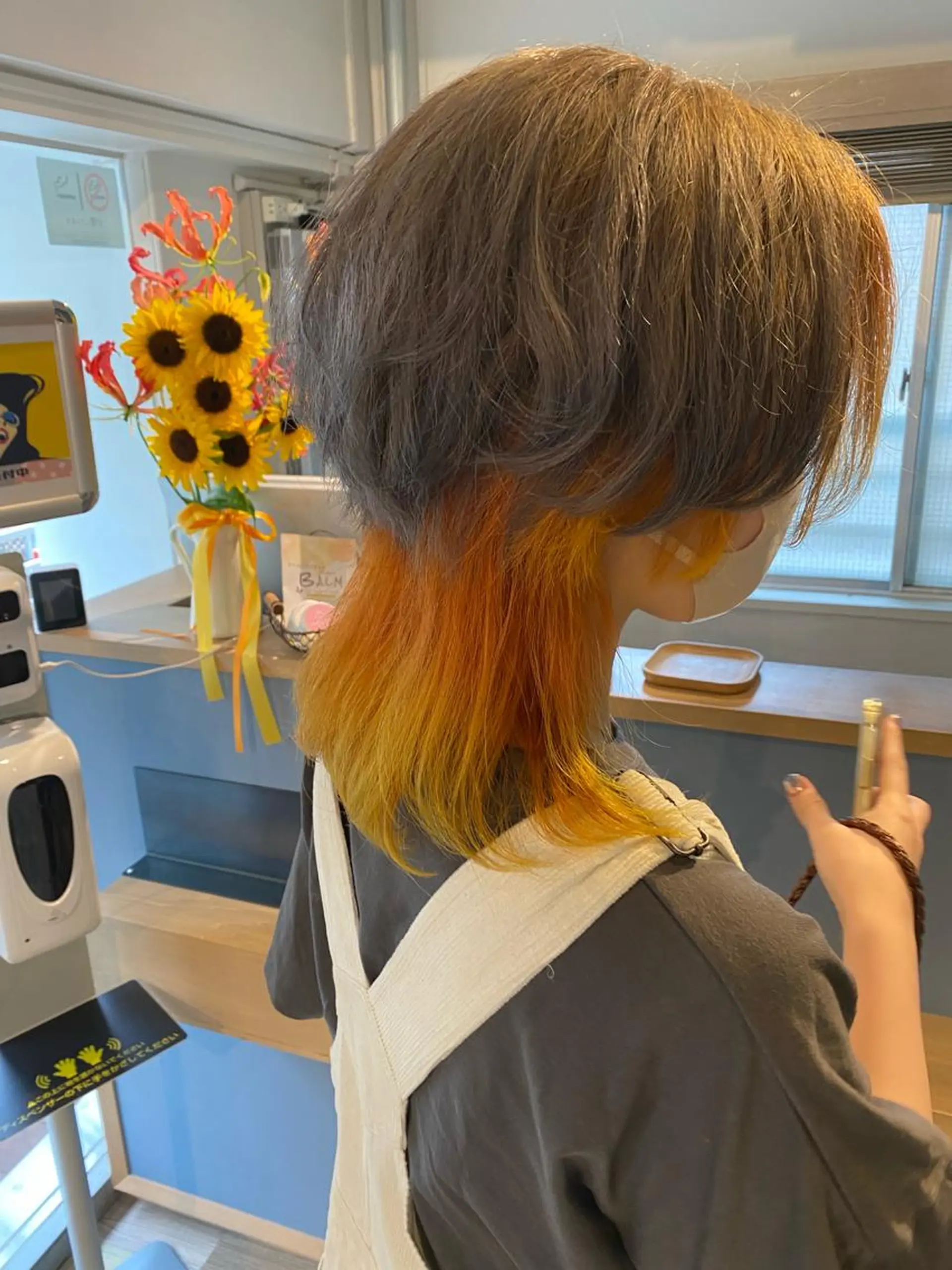 ミディアム ヘアカラー トリートメント TELA HAIR 副代表🍃笹岡航太のヘアスタイル