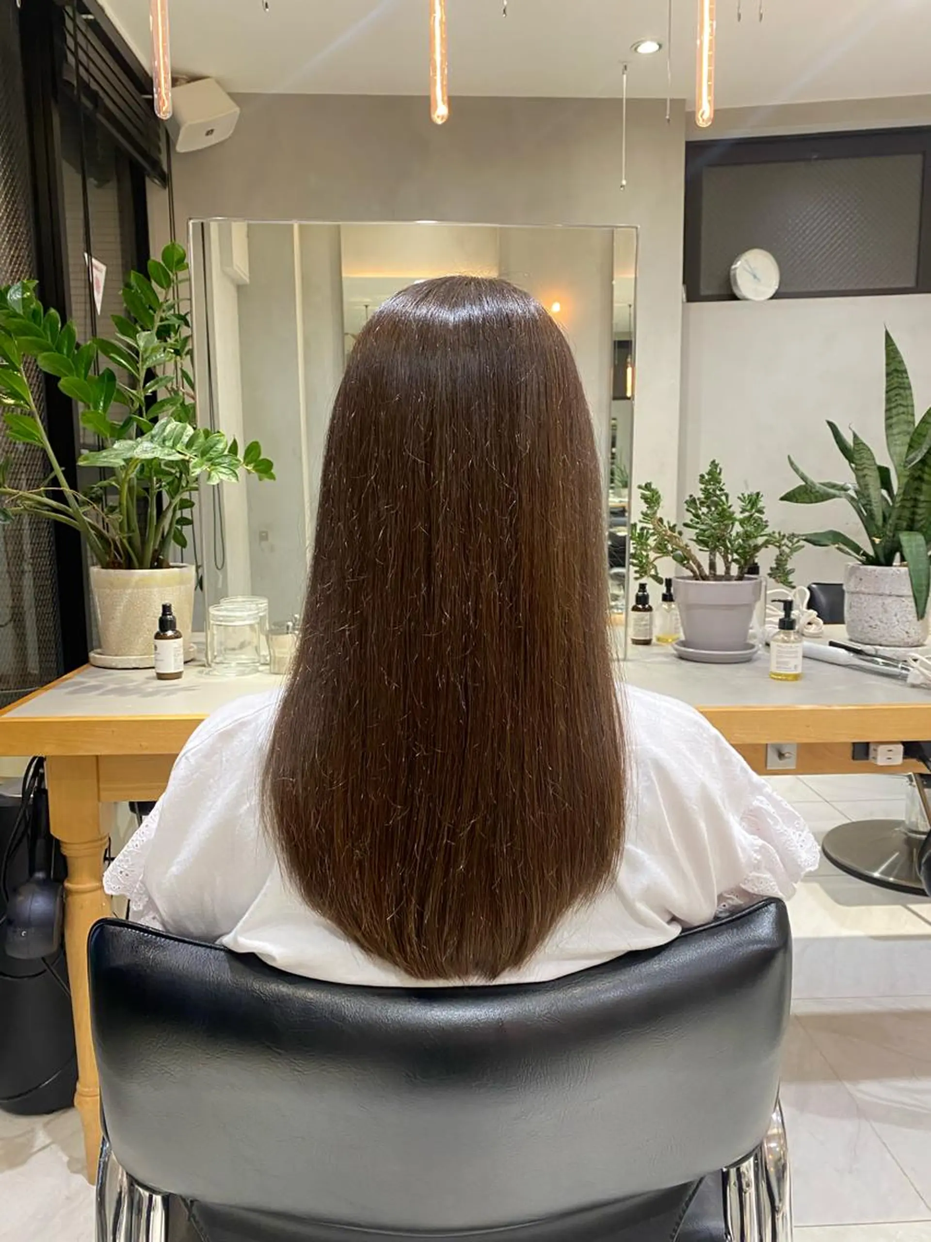 ロング カラー グレージュ オリーブグレージュ オリーブグレー カット ヘアカラー トリートメント ヘアセット 🍊暖色カラー🍊 sakuraのヘアスタイル