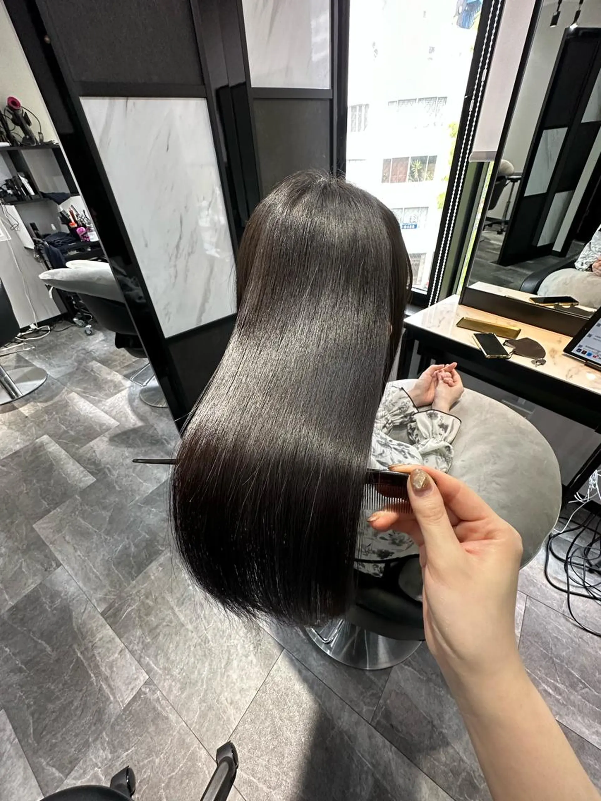 ロング カラー トリートメント 近藤千翔🩵 髪質改善Periodのその他イメージ