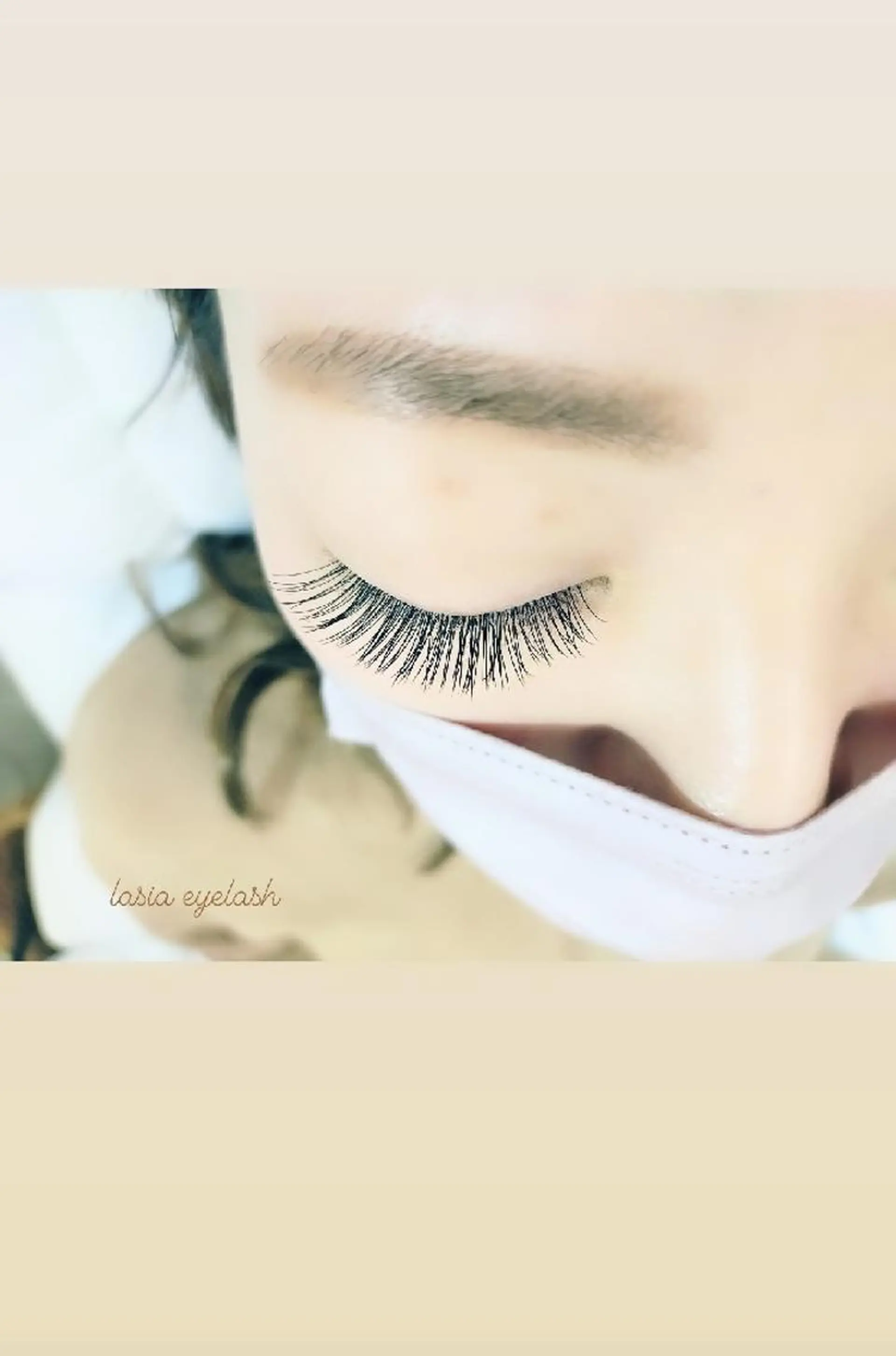 マツエク・マツパ 目尻長め Lasia eyelash&nail所属・eyelash*** yukariのマツエク・マツパデザイン