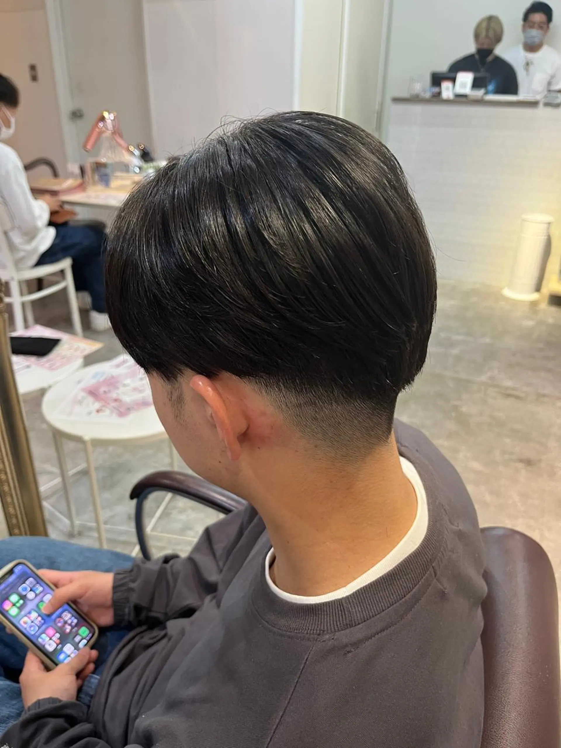 ショート カラー パーマ メンズ 酸性ストレート ストレートパーマ 縮毛矯正 艶髪／クロスパーマ ♡Tsuzumiのその他イメージ