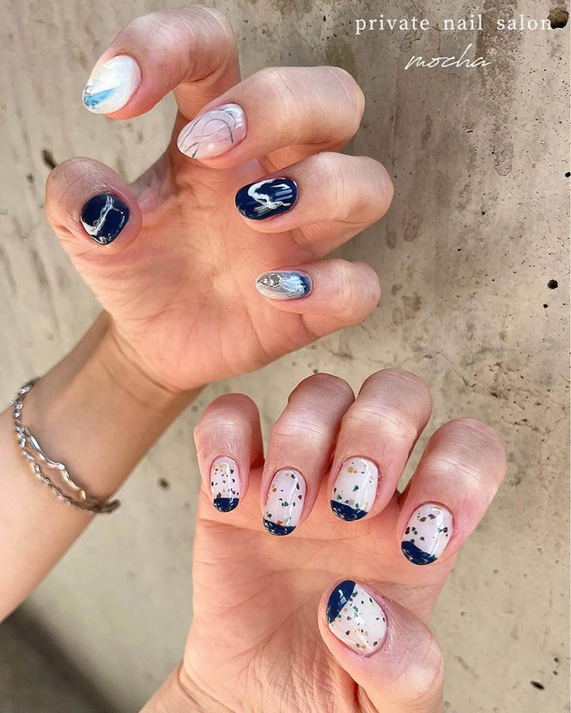 ネイル 持ち込み ハンドネイル mocha nailのネイルデザイン