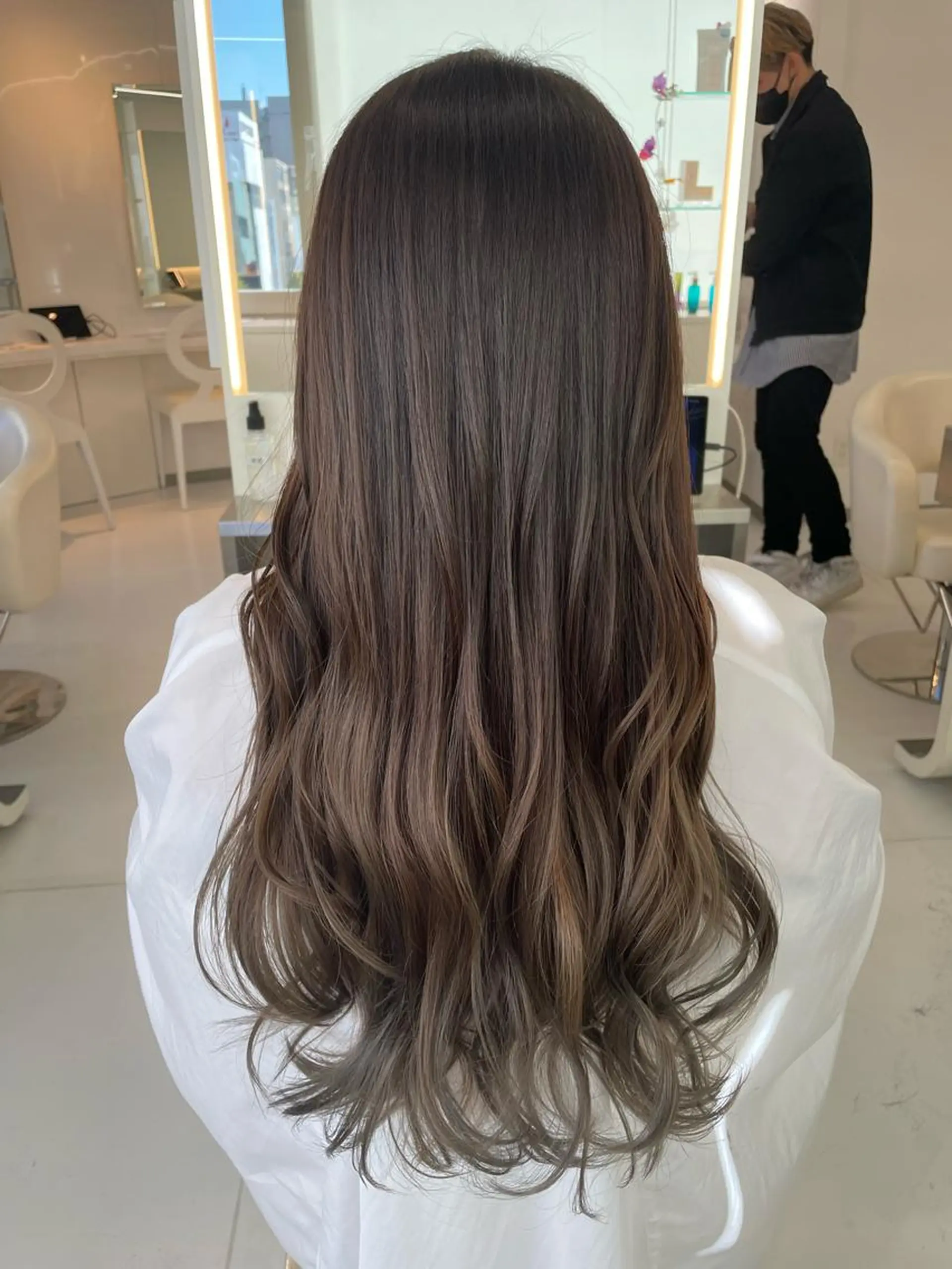 ロング カラー 💈髪質改善メニュー 佐藤 萌💈のヘアスタイル