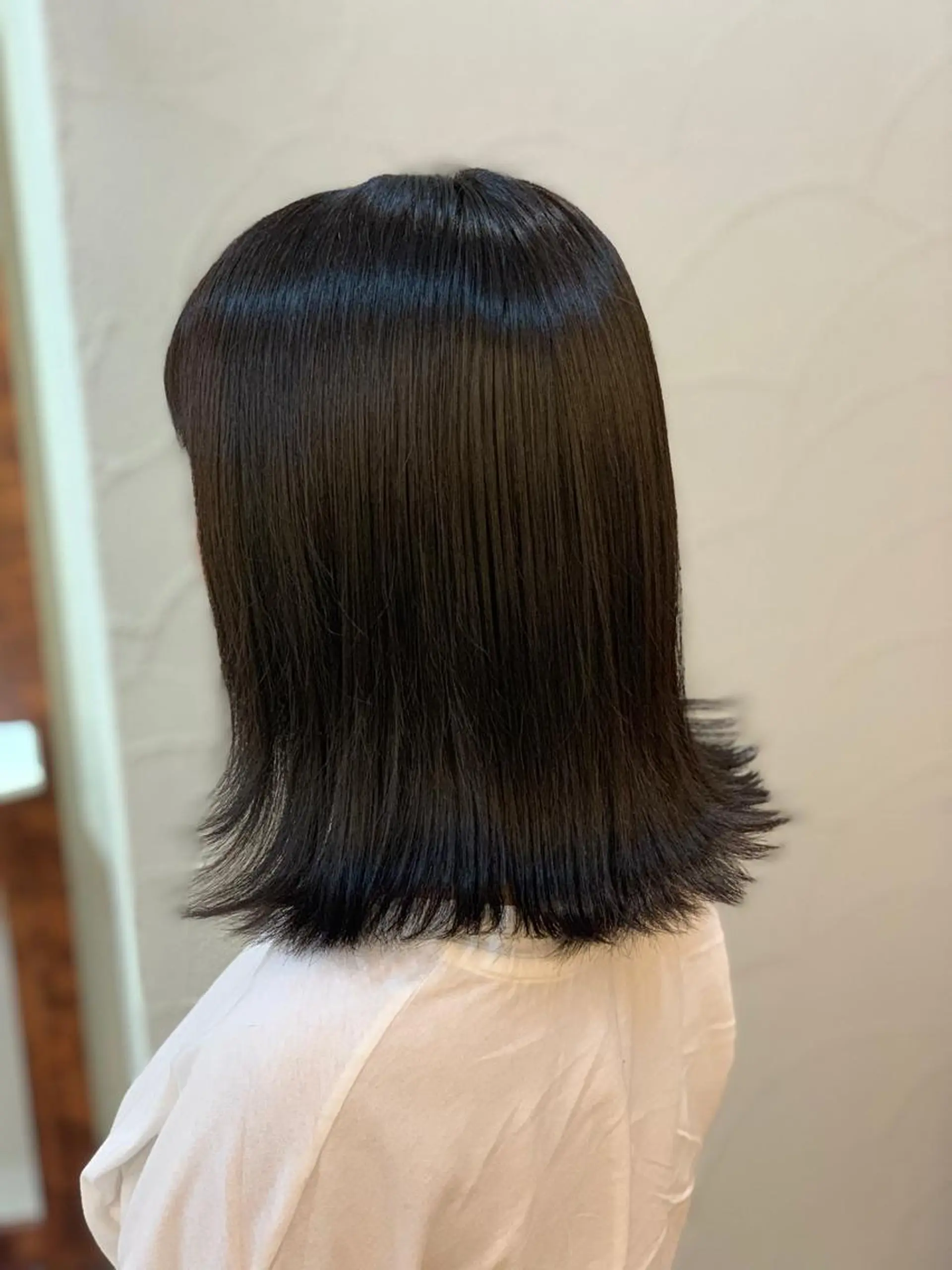 ミディアム 外ハネヘア カット トリートメント ✂︎中山竜哉✂︎ 川崎スタイリストのヘアスタイル