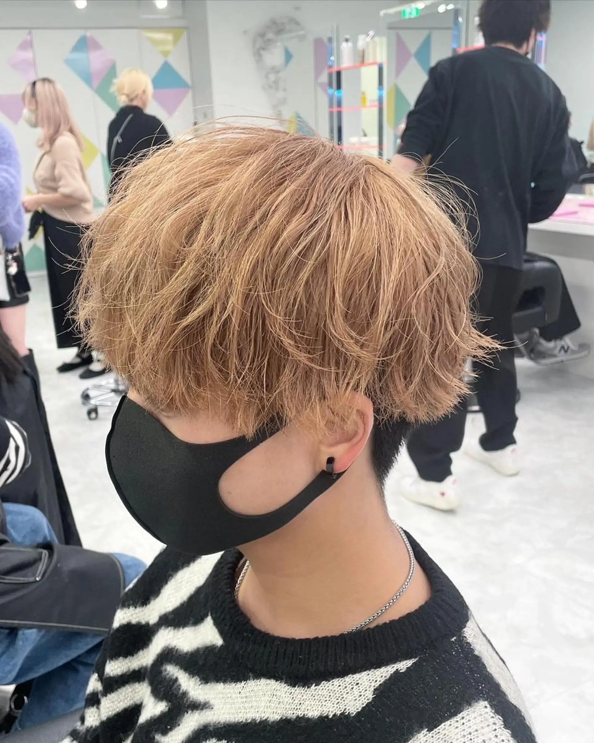メンズ 新世代パーマ⚡️ の達人トモ⚡️のヘアスタイル
