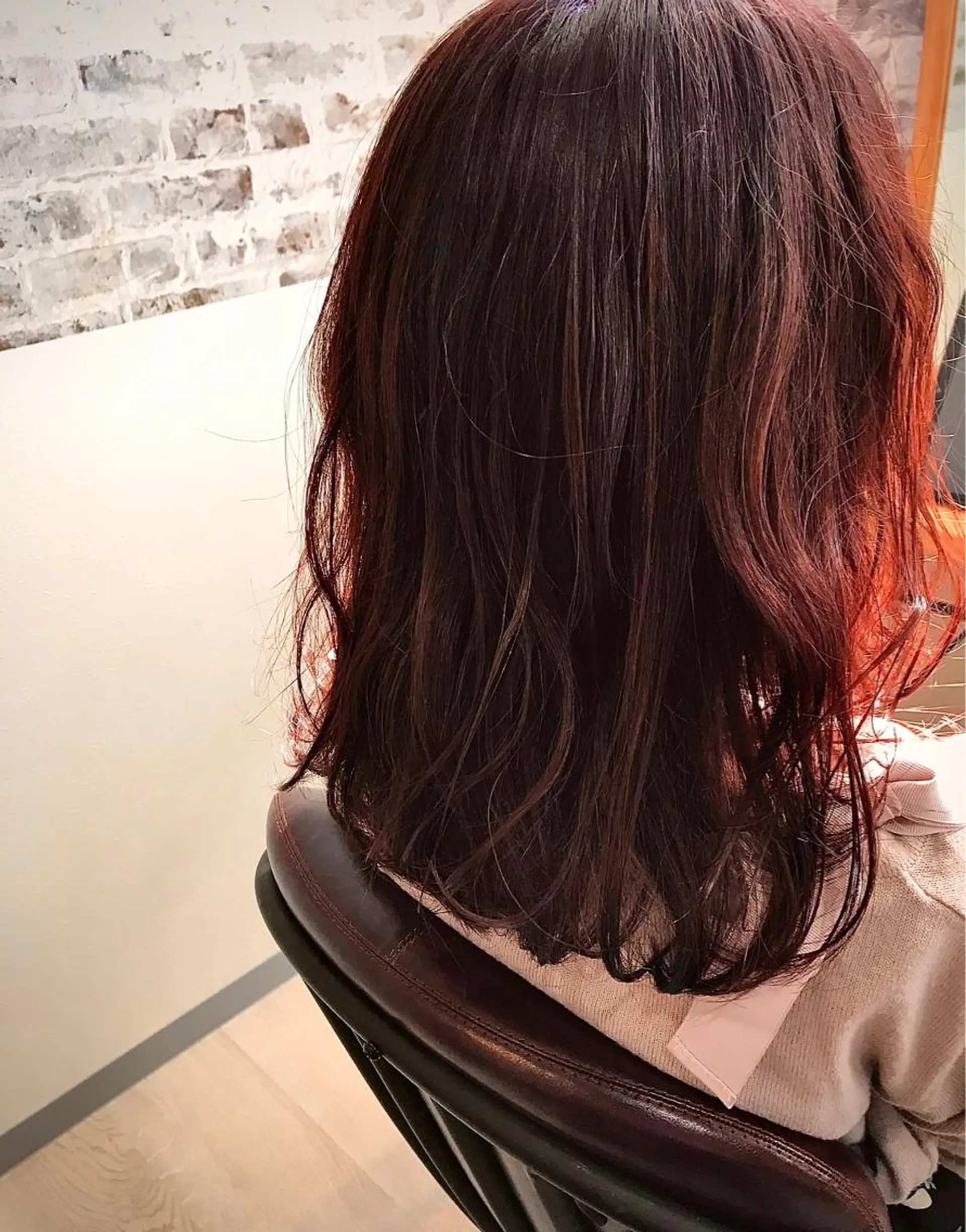 セミロング カラー SoL所属・SoL ソルのヘアスタイル