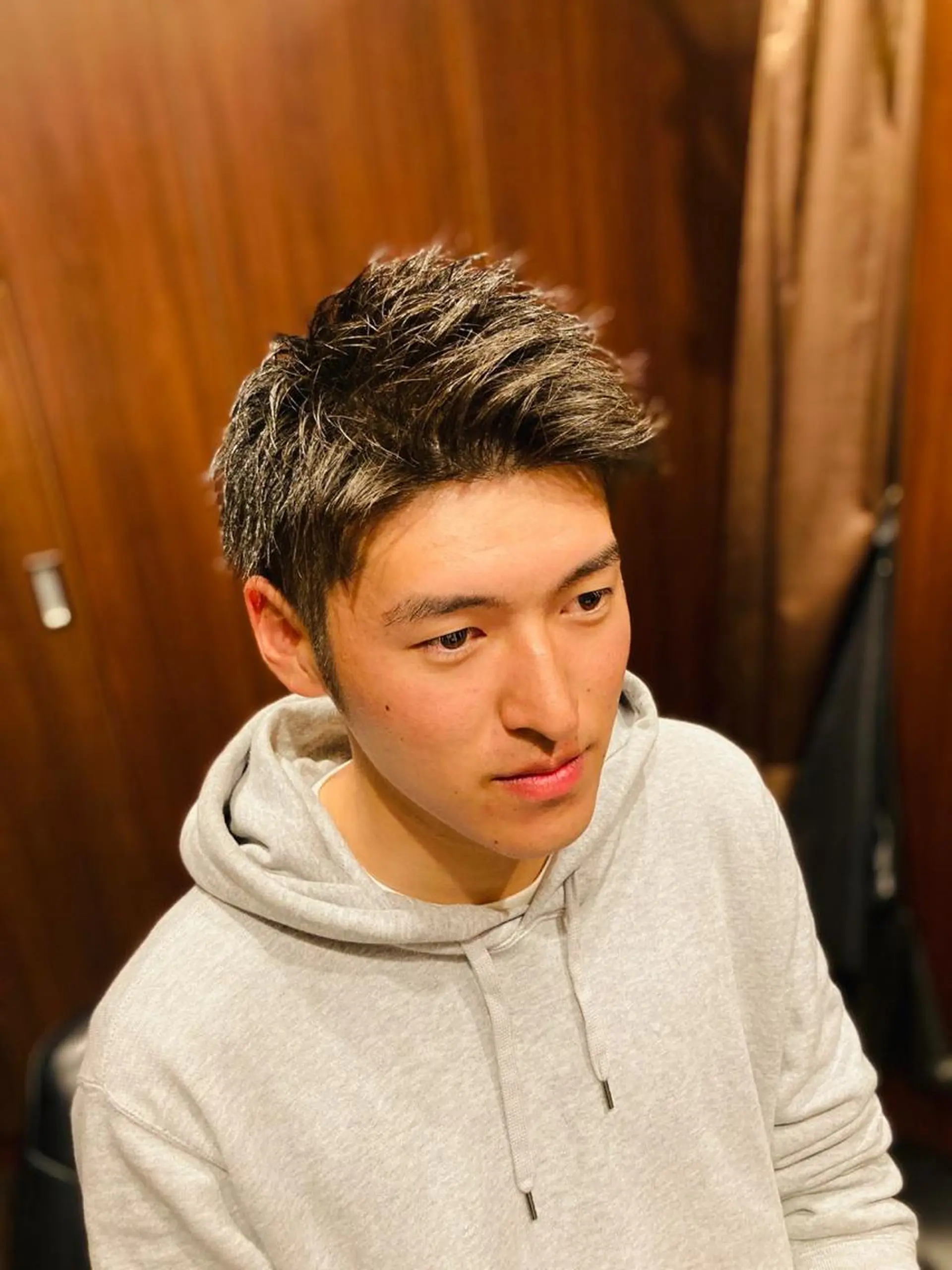 ショート メンズ ブロー東京　有楽町店所属・TAKUMI/銀座/ ビジネス/フェードのヘアスタイル