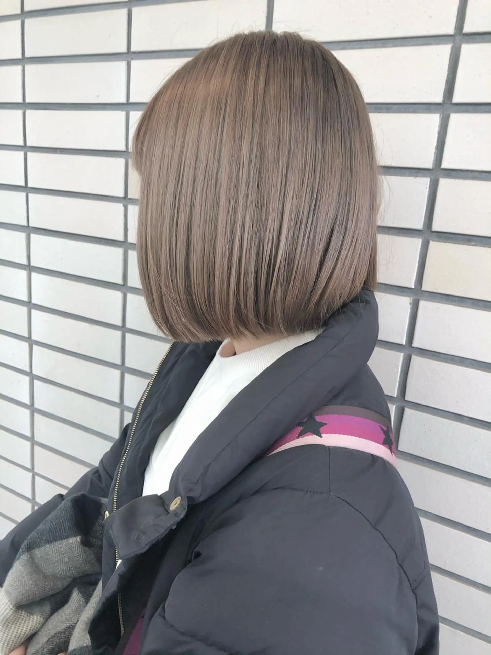 ミディアム カラー ブリーチ ヘアカラー 2nd所属・🤍2nd🤍田所 美希のヘアスタイル