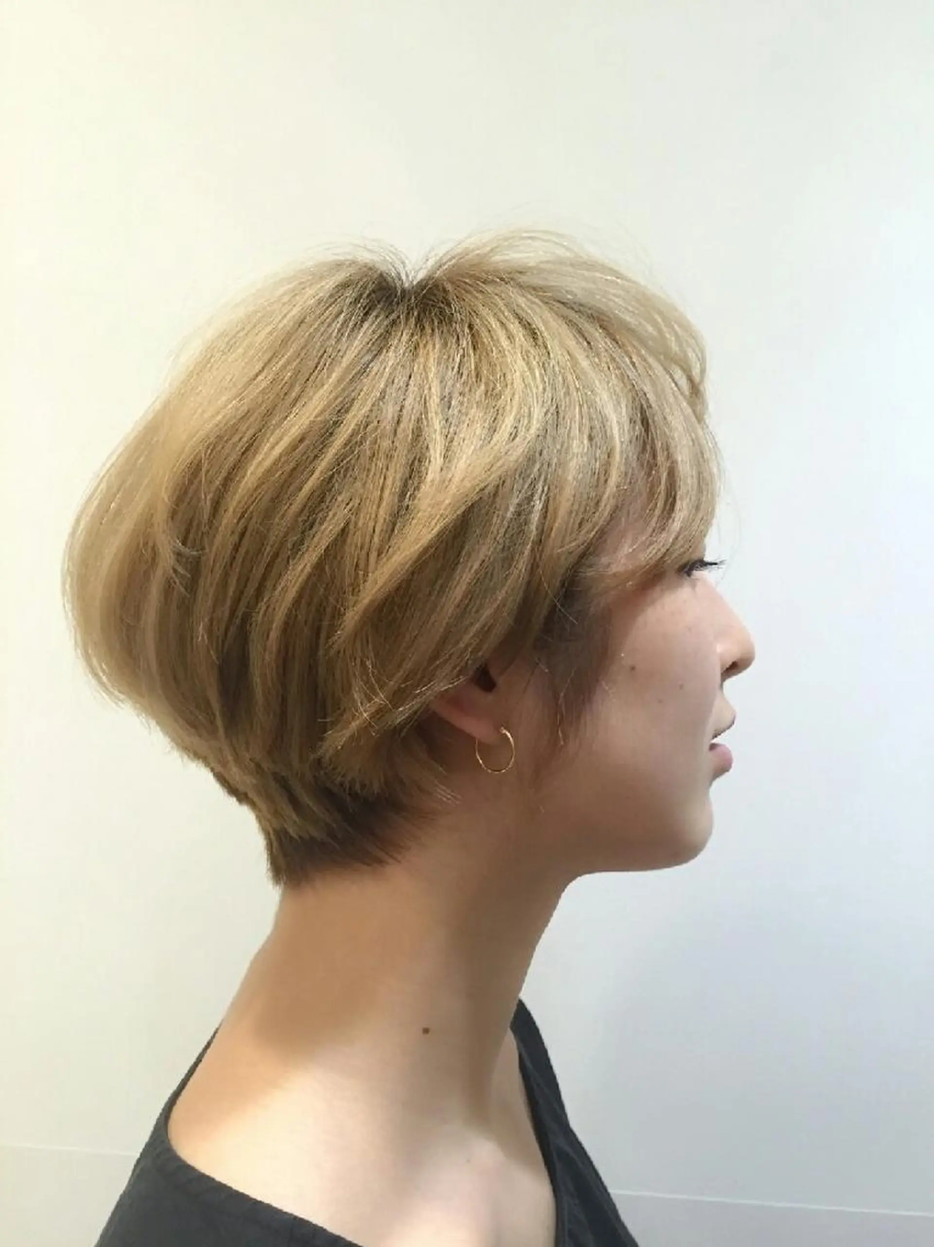 ショート カラー ショートヘア カット 中村 光樹のヘアスタイル