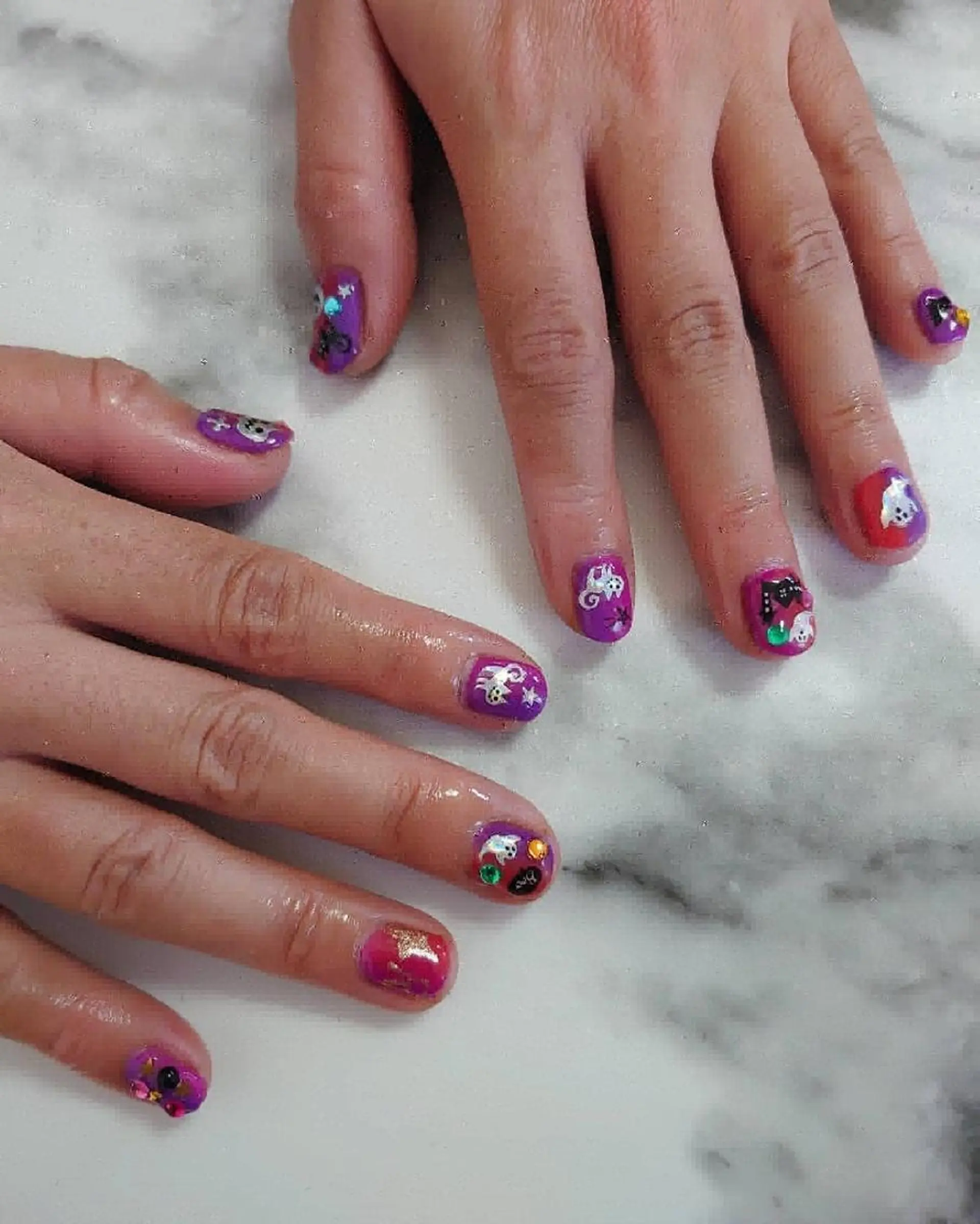 ネイル ハロウィン ハンドネイル MANA MANAのネイルデザイン