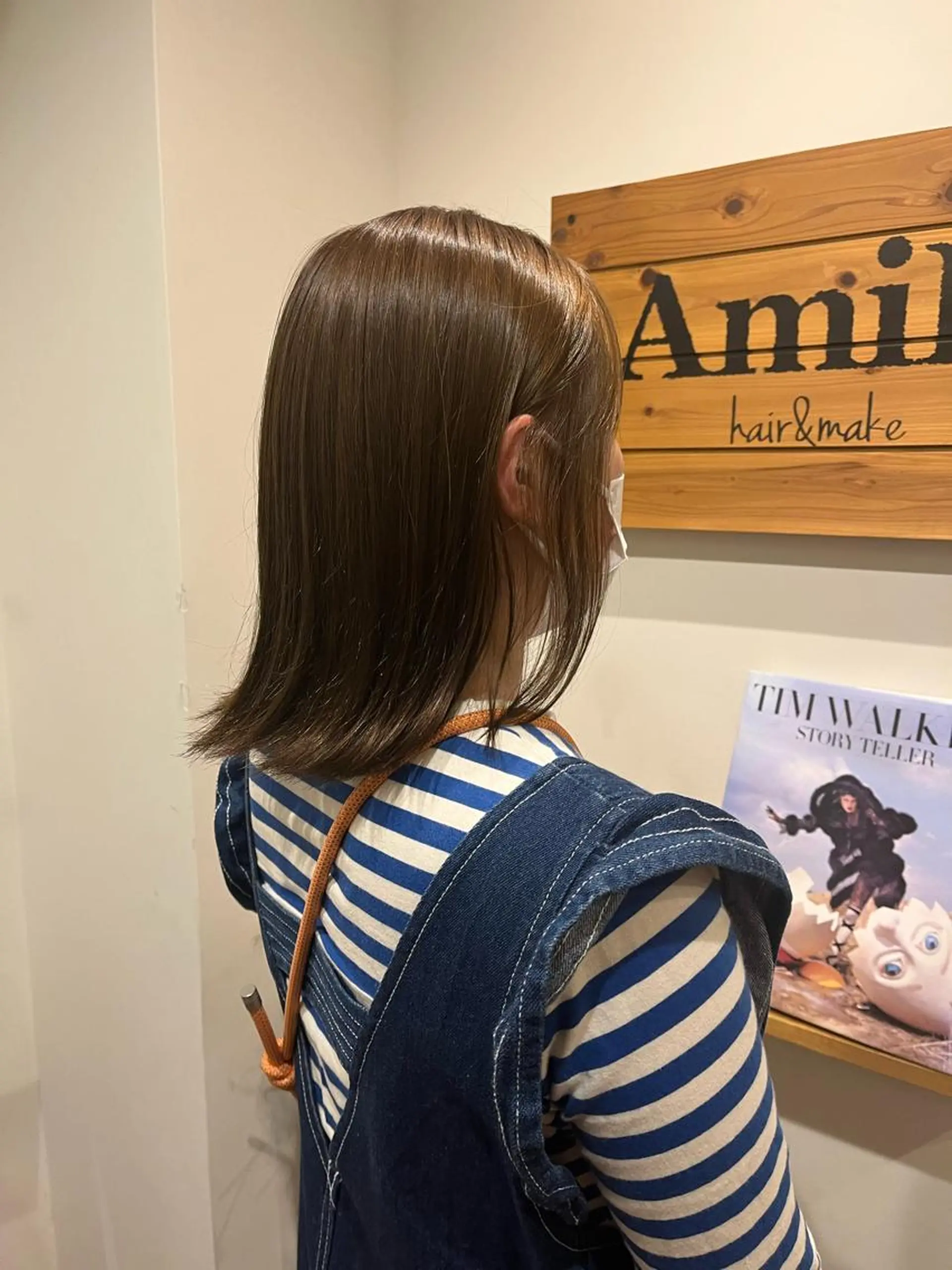 カラー china/ボブ/ ブリーチカラーのヘアスタイル