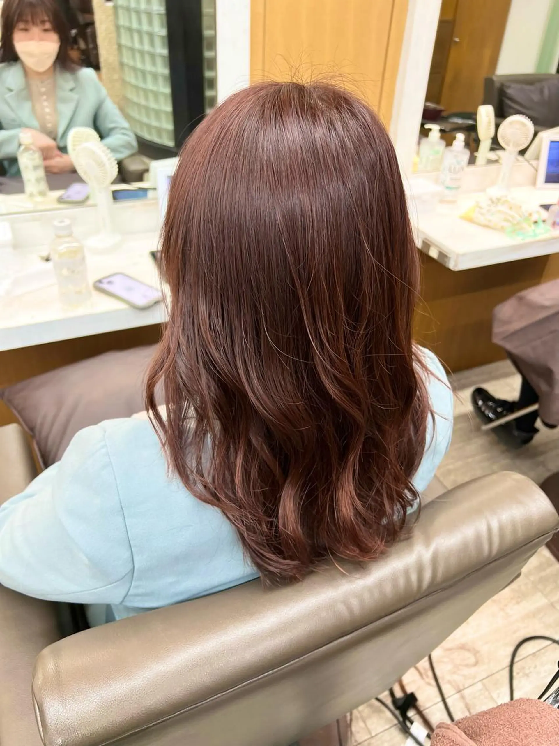 セミロング カラー 透明感カラー/ イルミナカラーヒロキのヘアスタイル