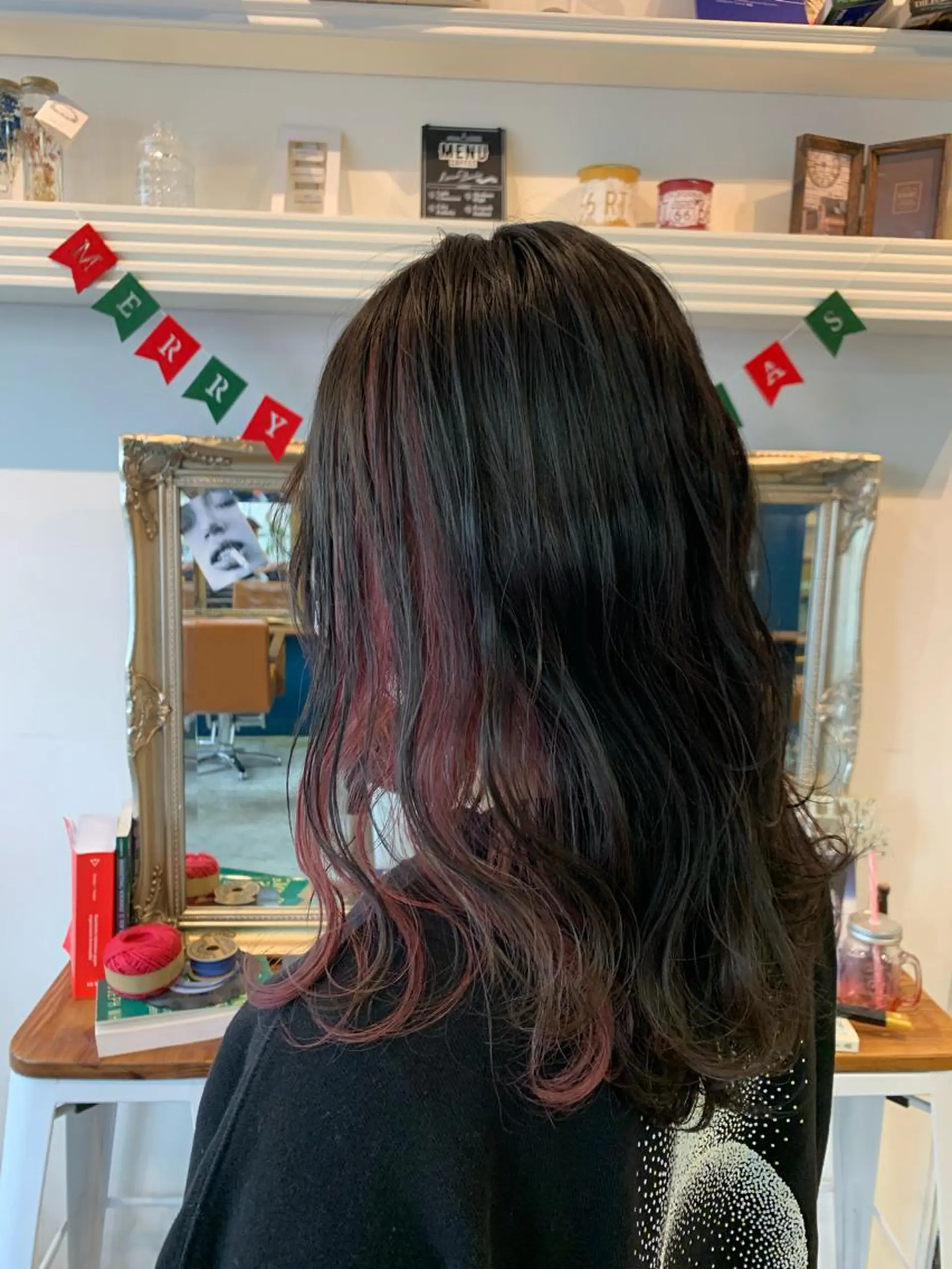 セミロング ヘアカラー トリートメント ヘッドスパ ヘアセット 大宮/山口 竣也のヘアスタイル
