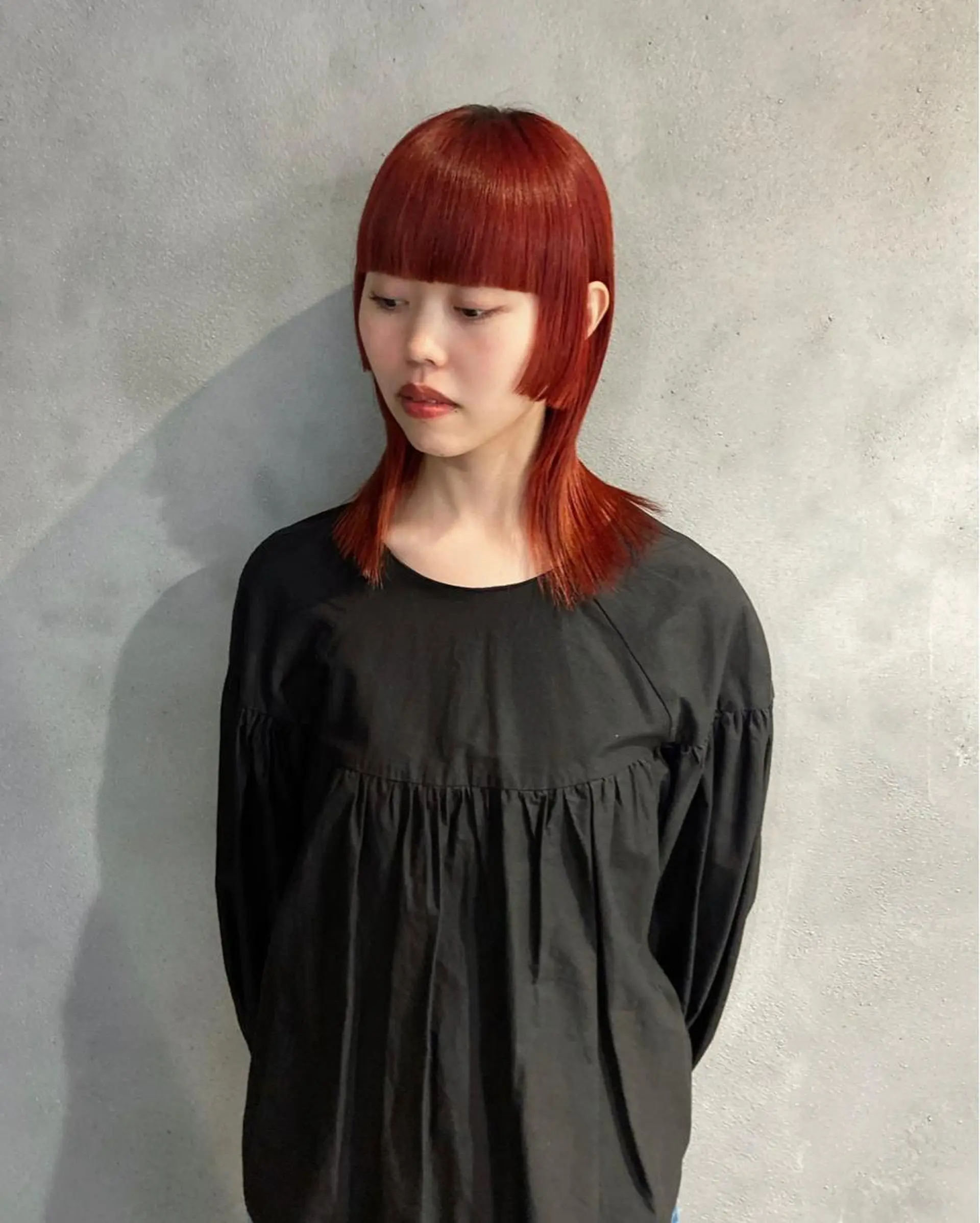 ミディアム カラー 229所属・maki @pullnocのヘアスタイル