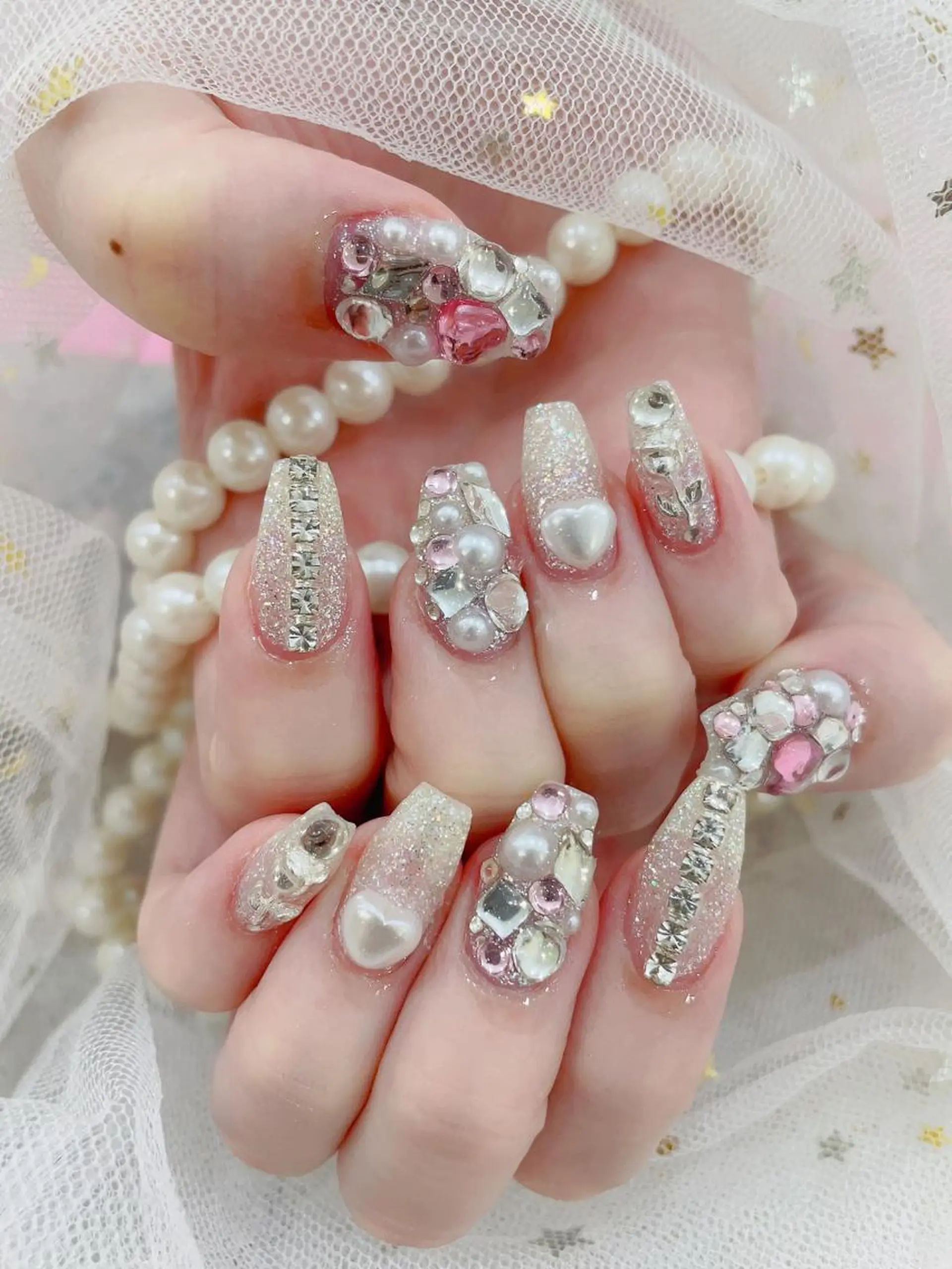ミディアム ネイル cho nailのネイルデザイン