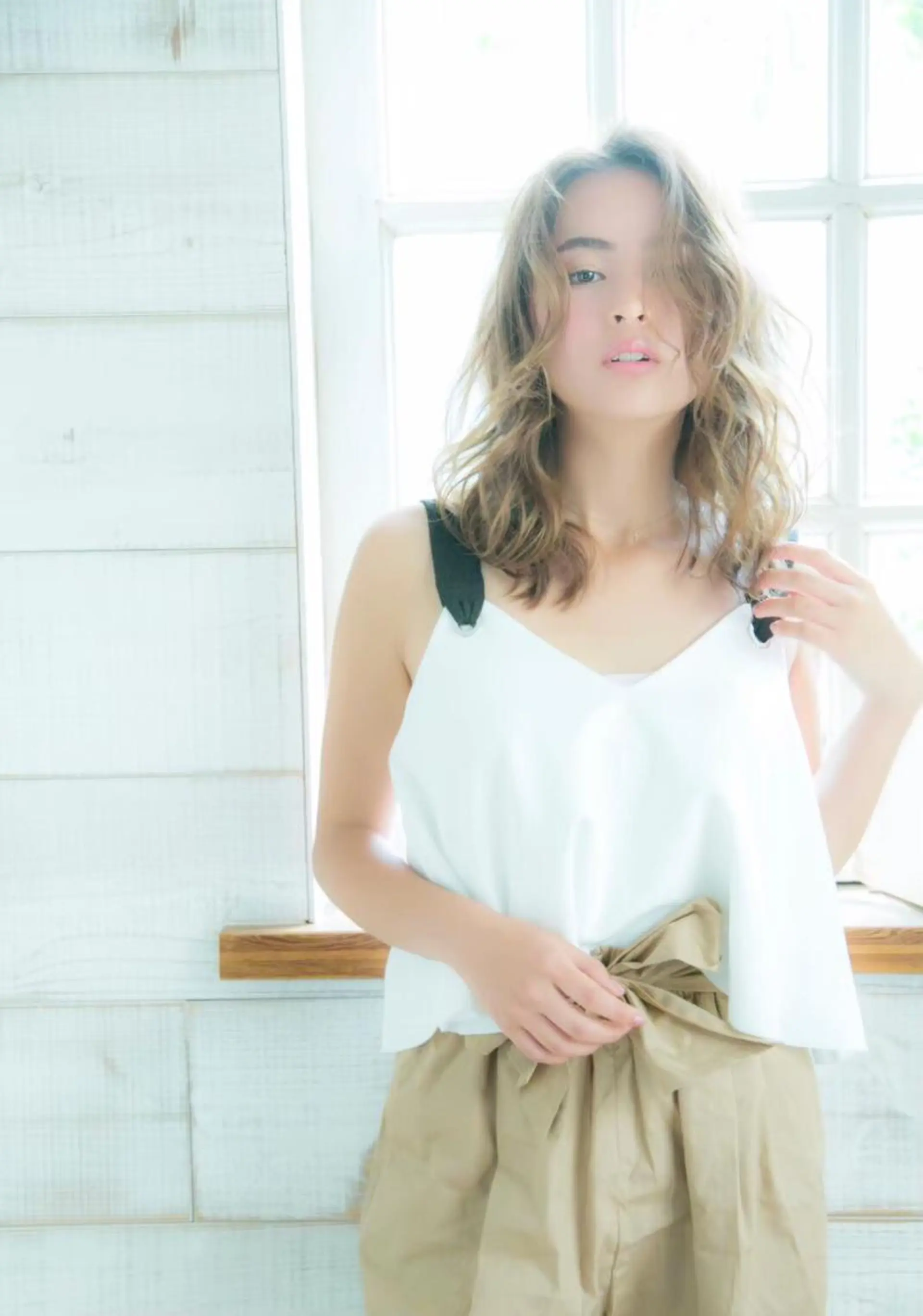 ミディアム カット ヘアカラー トリートメント Lond luce所属・代表 吉澤弘哲のヘアスタイル