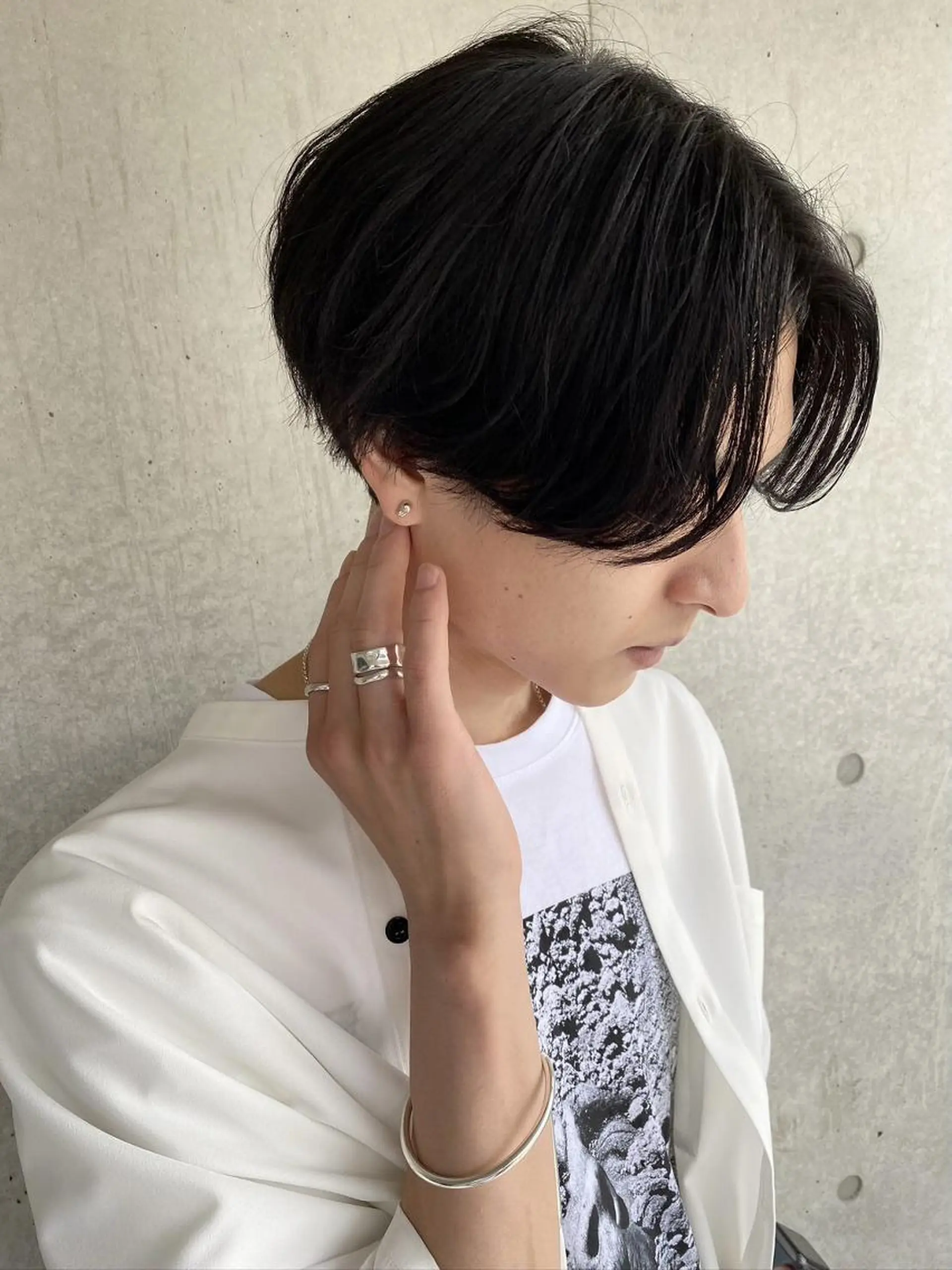 メンズ カット 縮毛矯正 【メンズサロン】 渋谷BLUCK本店のヘアスタイル