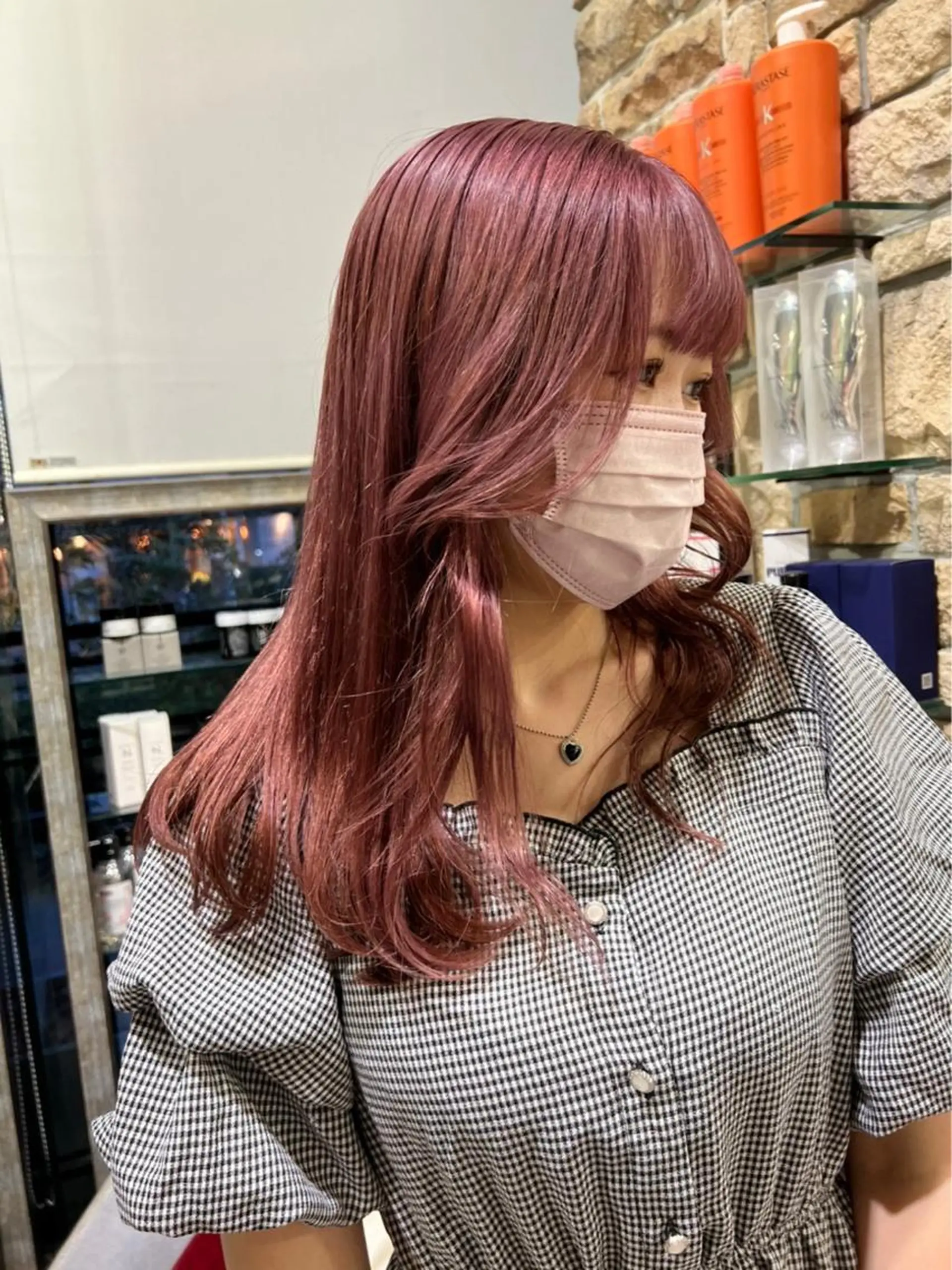 ロング カラー ブリーチ 透明感カラー 髪質改善 トリートメント 似合わせレイヤーカ ット　ʚɞ riiのヘアスタイル