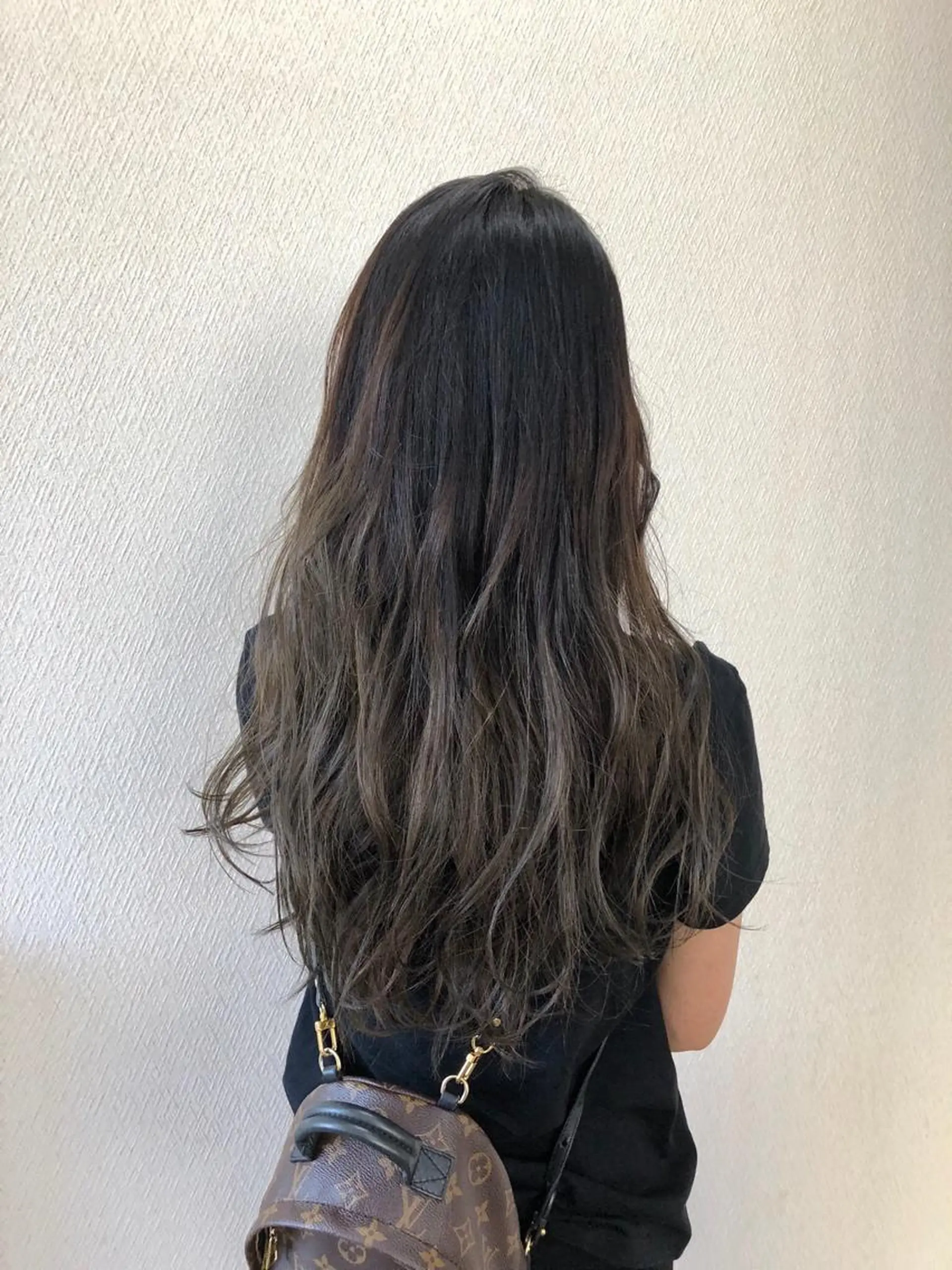 ロング カラー 水野 雪 /パーマ/暖色カラーのヘアスタイル