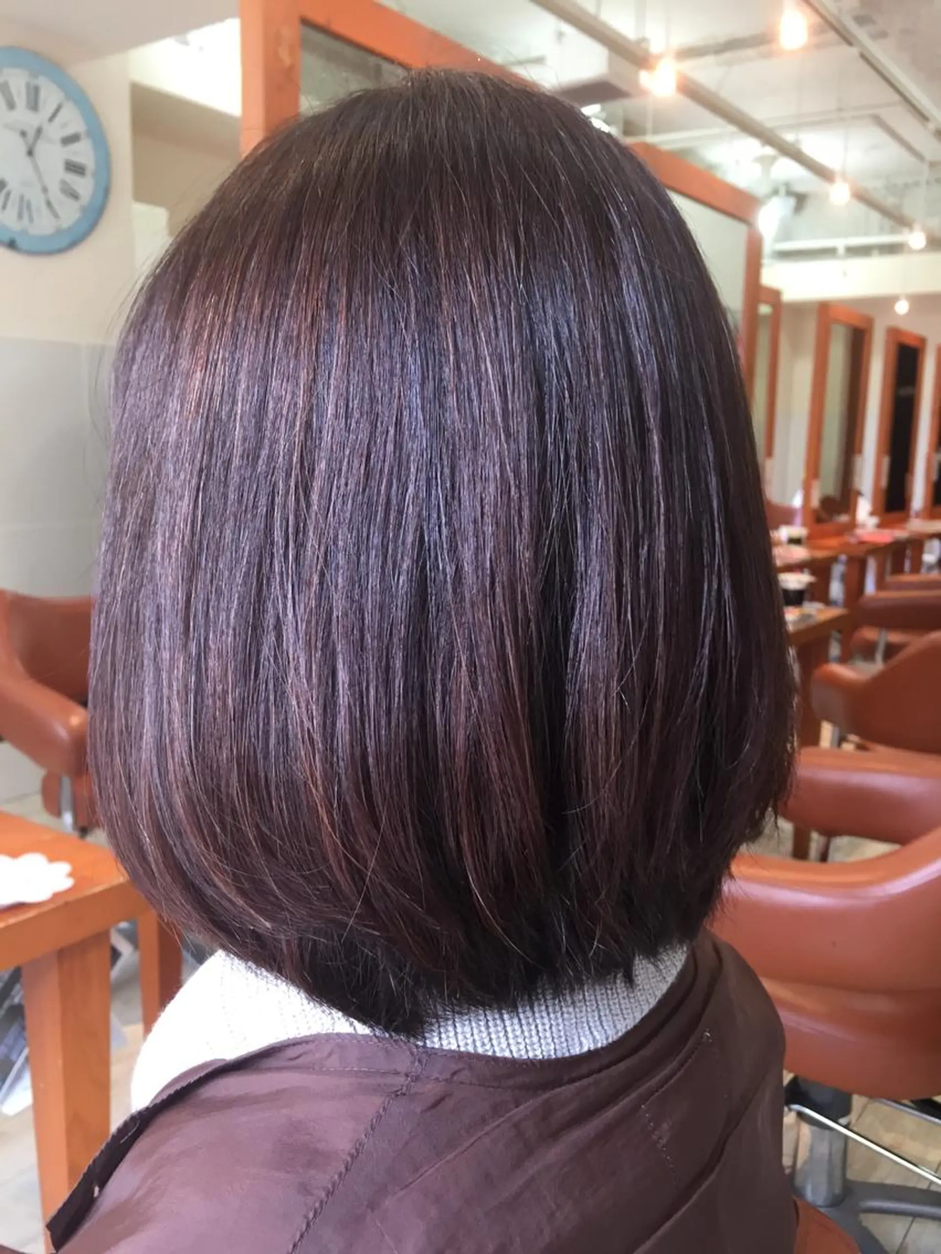 ショート カラー ハイライトカラー ピンクカラー ピンクパープル パープルカラー ボブ ✂️小野和則 ✂️のその他イメージ