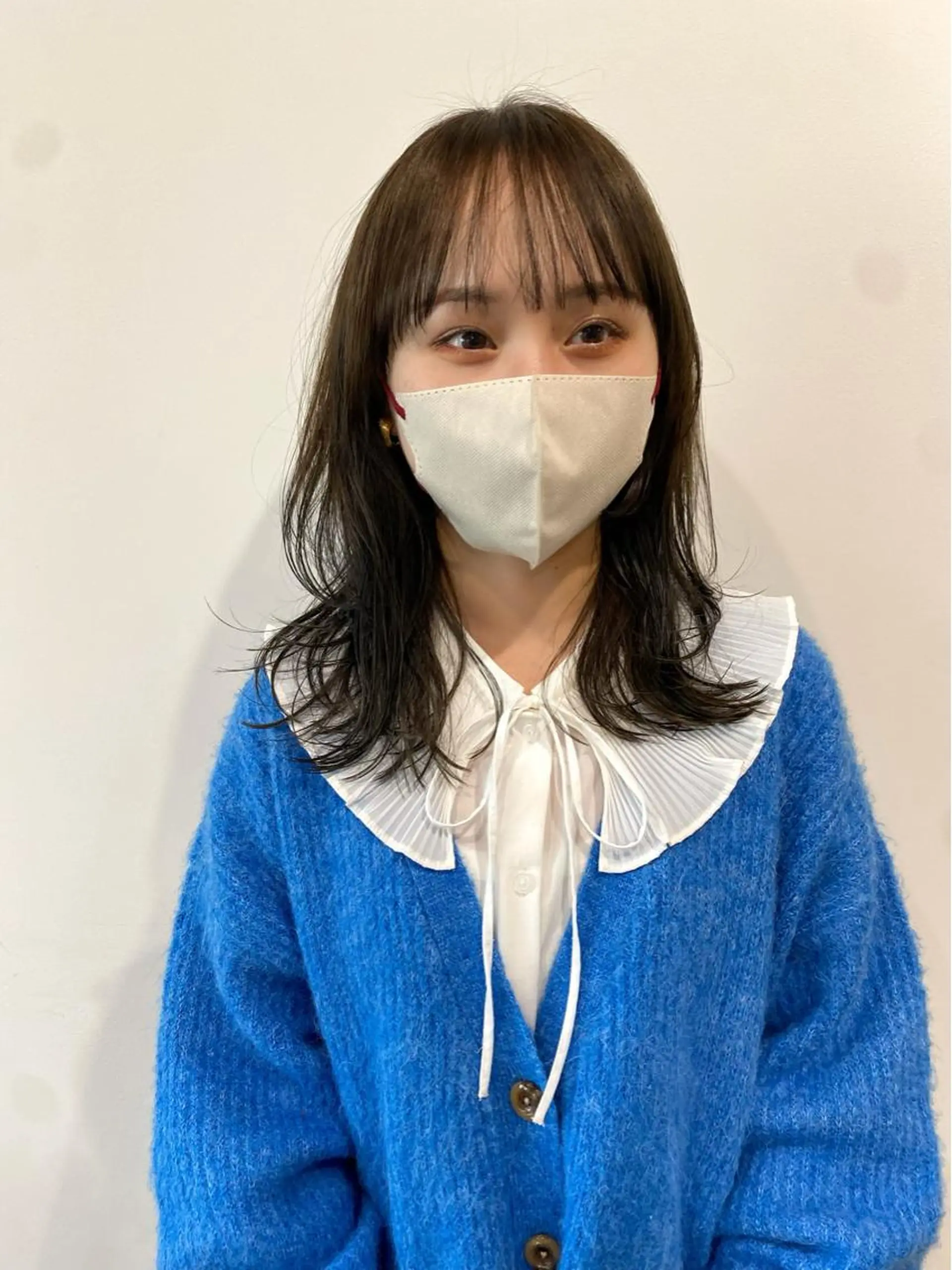 ミディアム カラー レイヤーカット レイヤー/髪質改善 渡邉【日吉美容室】のヘアスタイル