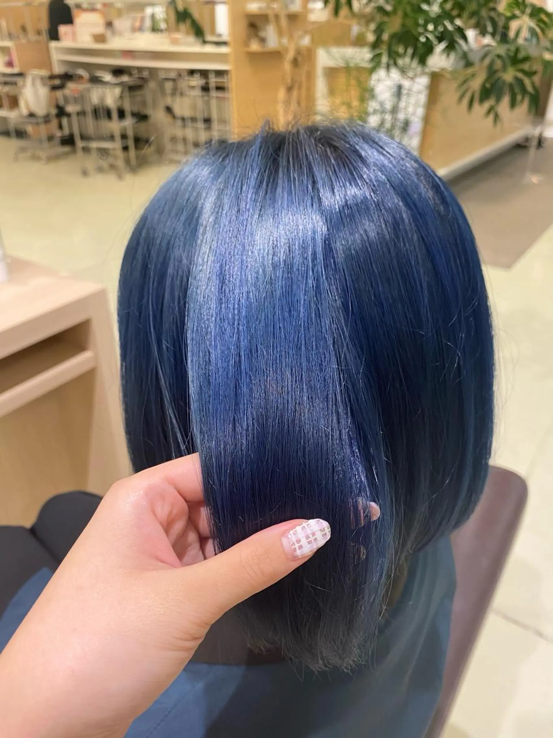 カラー ブリーチ ブルーカラー カット ヘアカラー トリートメント みやび🫧髪質改善 🫧透明感カラー🫧のヘアスタイル