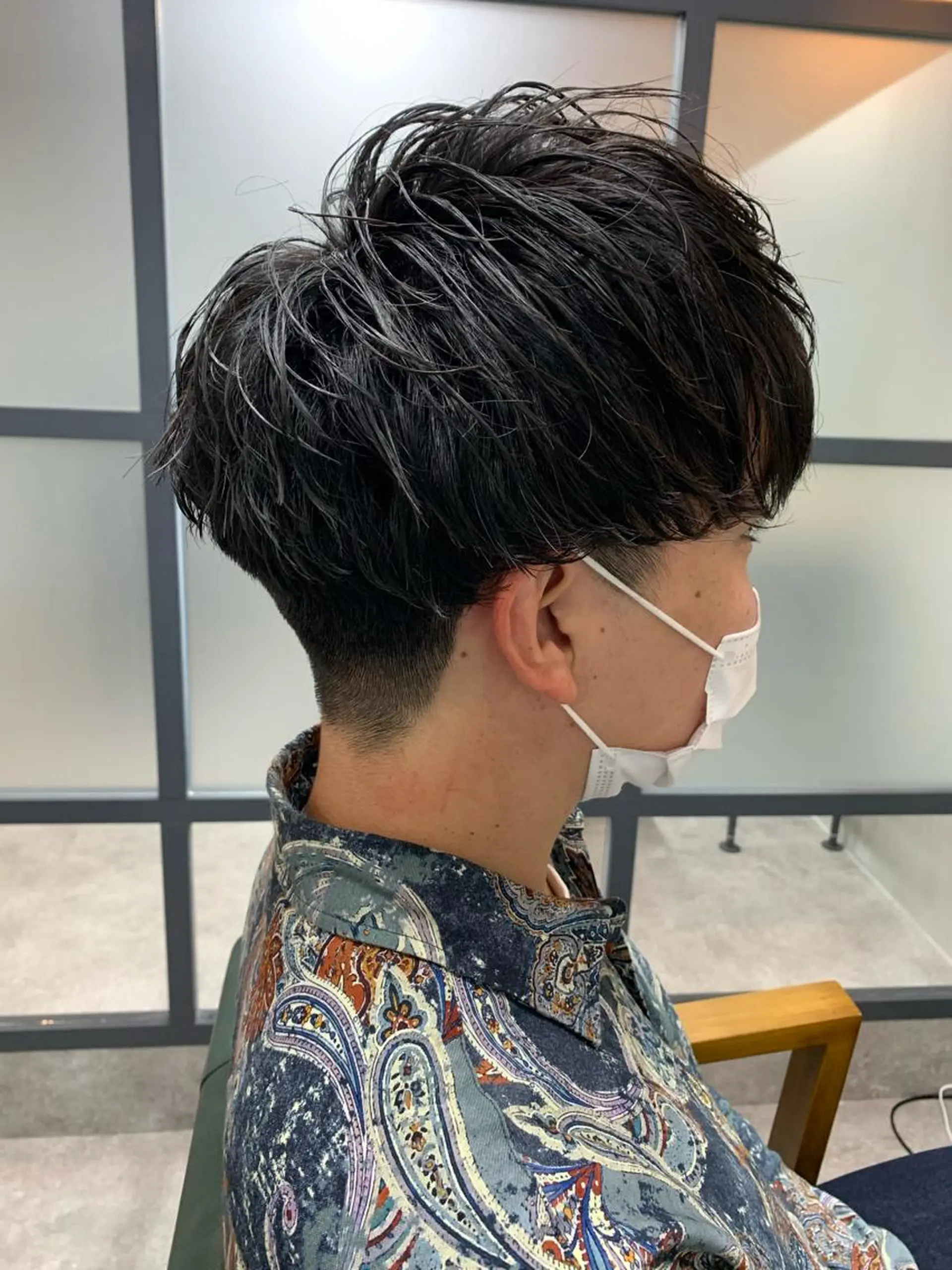 ショート メンズ カット 【S.BROOM】 店長　西川徹のヘアスタイル