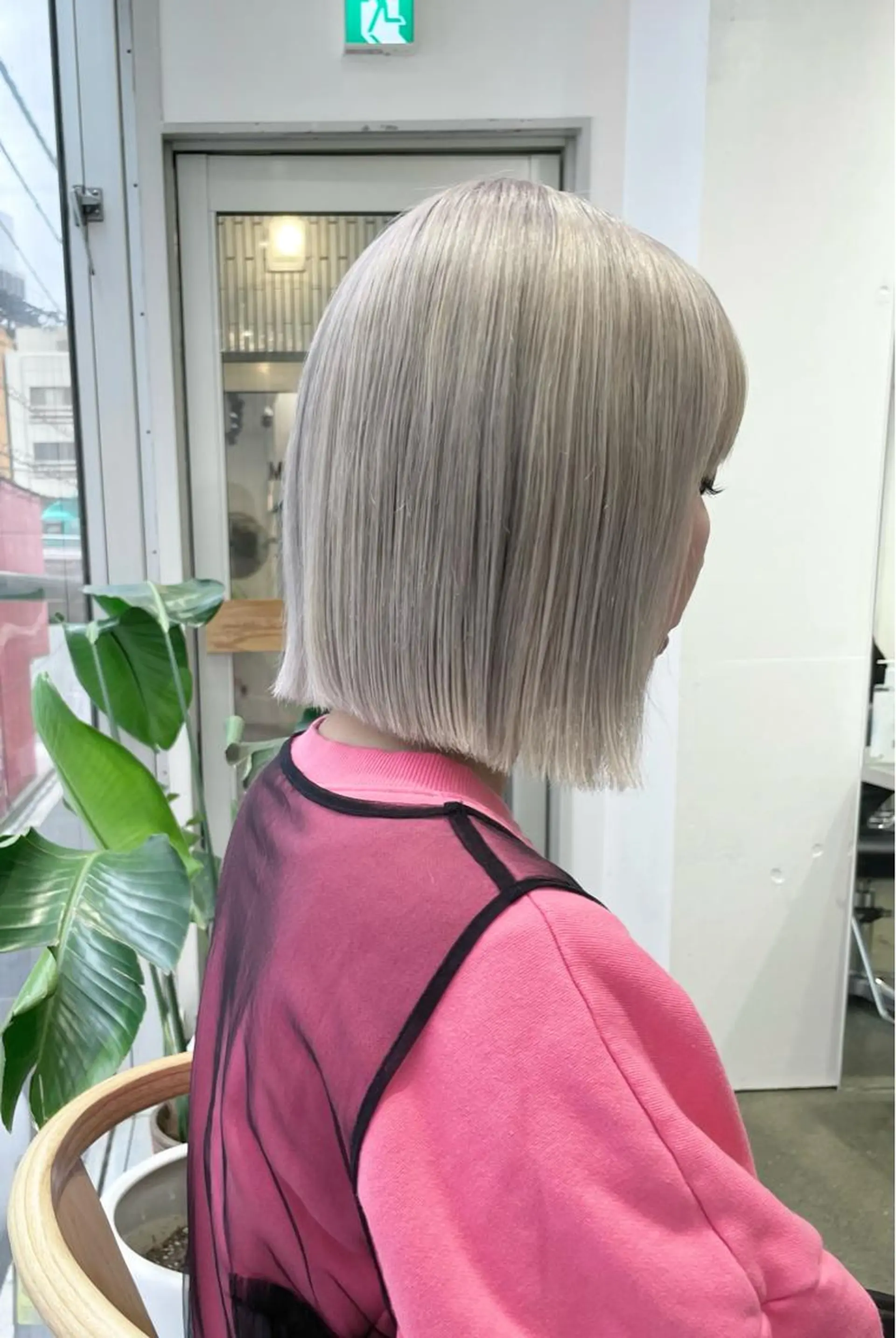 ショート カラー ヘアカラー トリートメント 圧倒的なケアブリーチ /髪質改善🩵松田のヘアスタイル