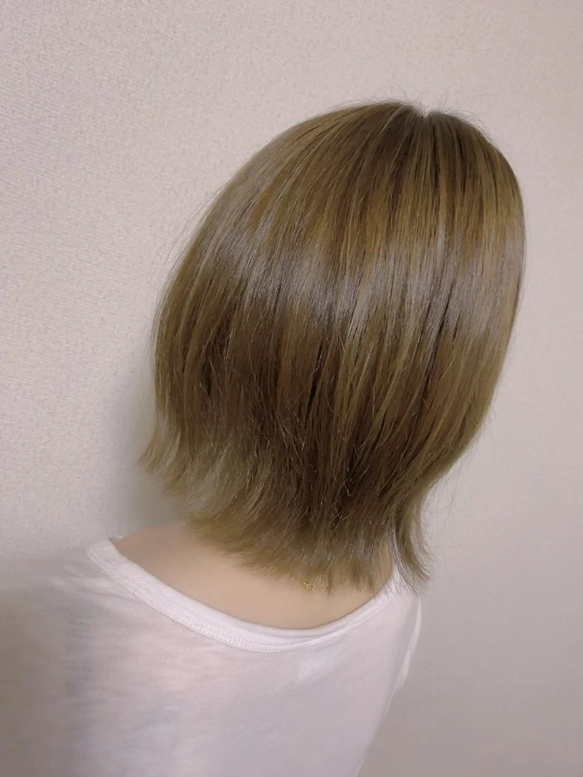 ショート 切りっぱなしボブ ボブ ヘアカラー サイトウ ナツキのヘアスタイル