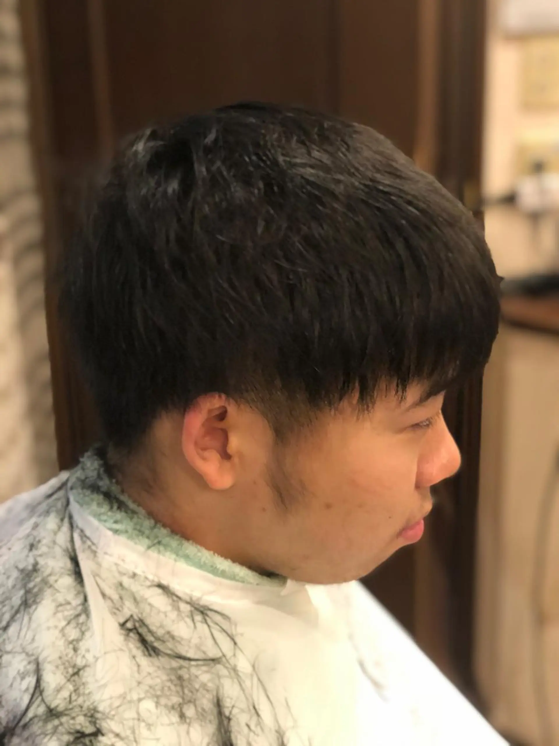 ミディアム カラー メンズ ゼロスバーバーショップ所属・パーマ特化 三浦楓雅のヘアスタイル