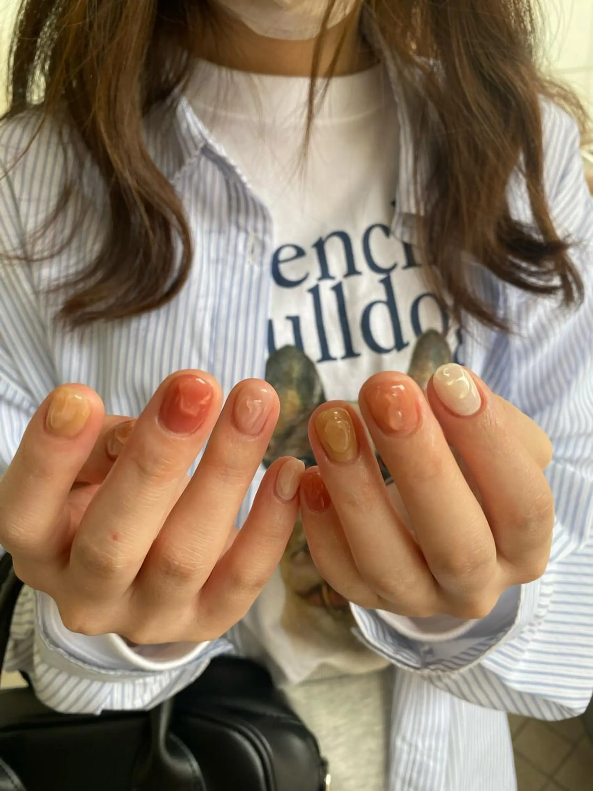ネイル ワンカラーネイル ハンドネイル nable.所属・望月 実莉のネイルデザイン