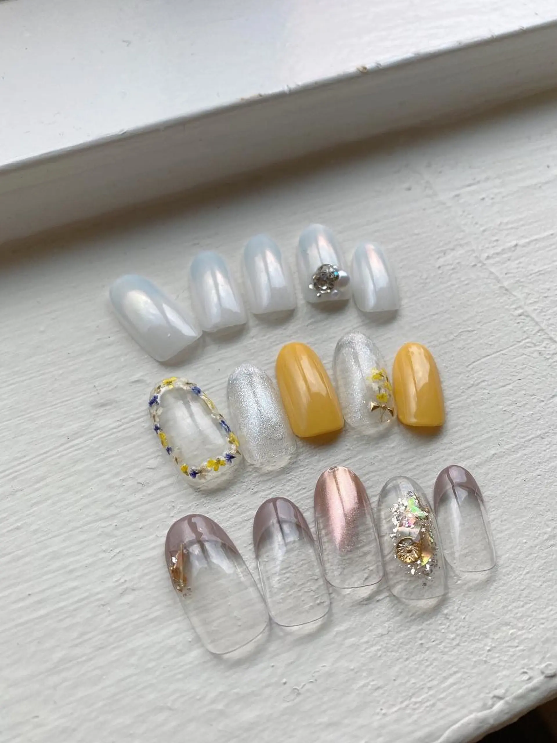 ネイル 春ネイル ハンドネイル le lien nailのネイルデザイン