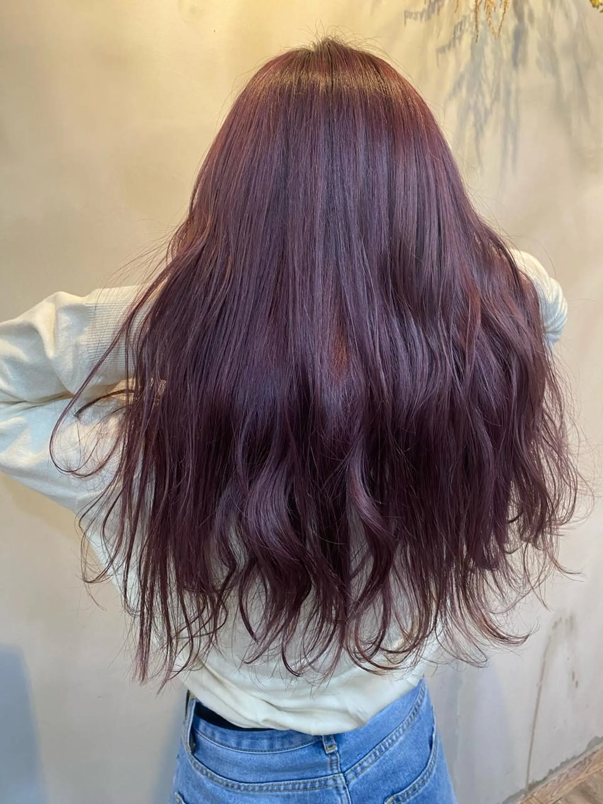 ロング ヘアカラー トリートメント sail所属・sail ミウのヘアスタイル