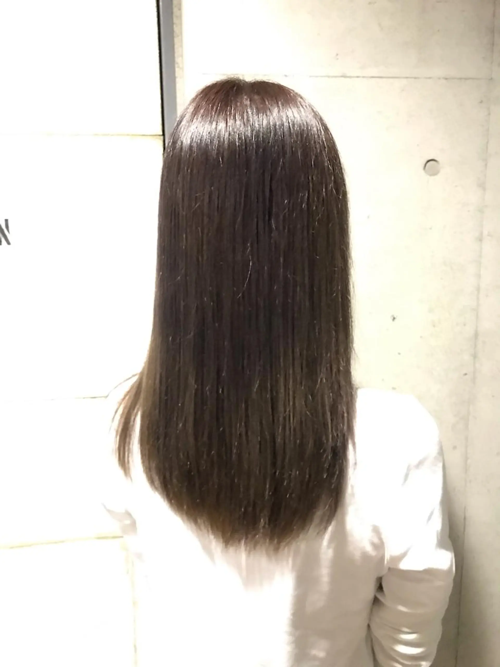 ミディアム カラー アッシュ ラベンダーカラー ラベンダーアッシュ ere hair salonのヘアスタイル