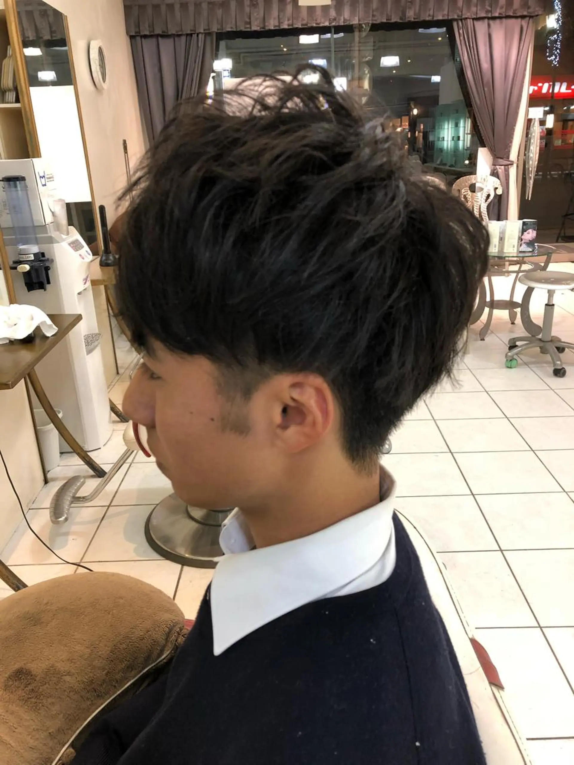 ショート メンズ マッシュ 保住 亮太のヘアスタイル