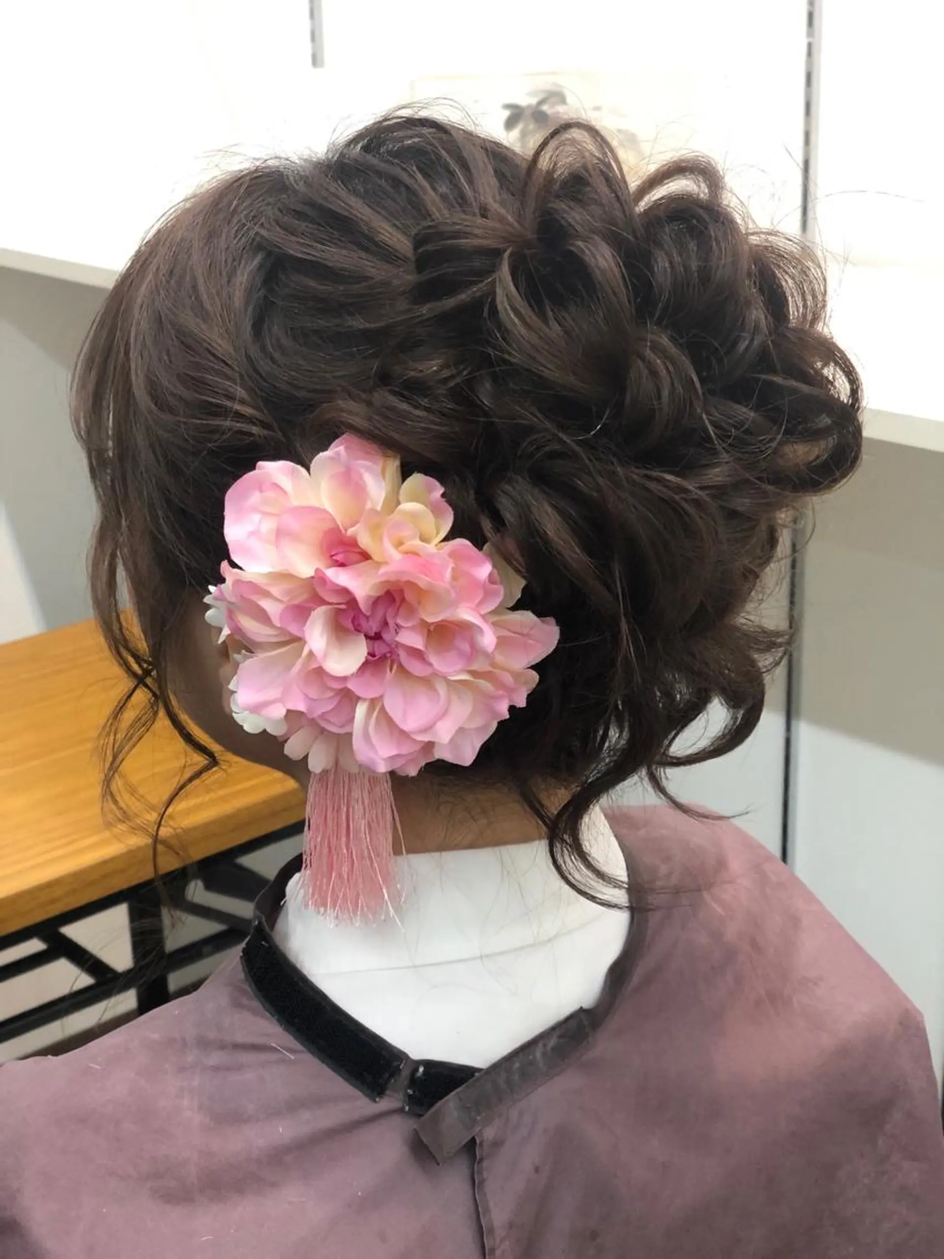 ヘアアレンジ ヘアセット vi viのヘアスタイル
