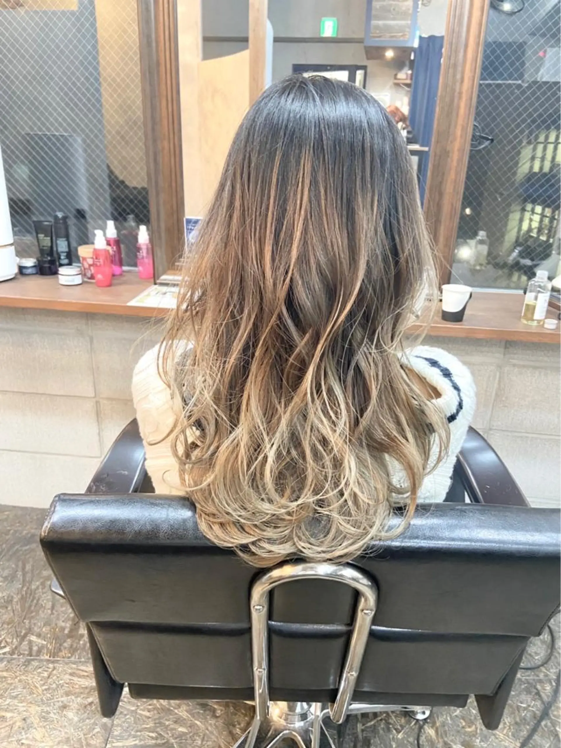 カラー ヘアカラー トリートメント 中山 丈也のヘアスタイル