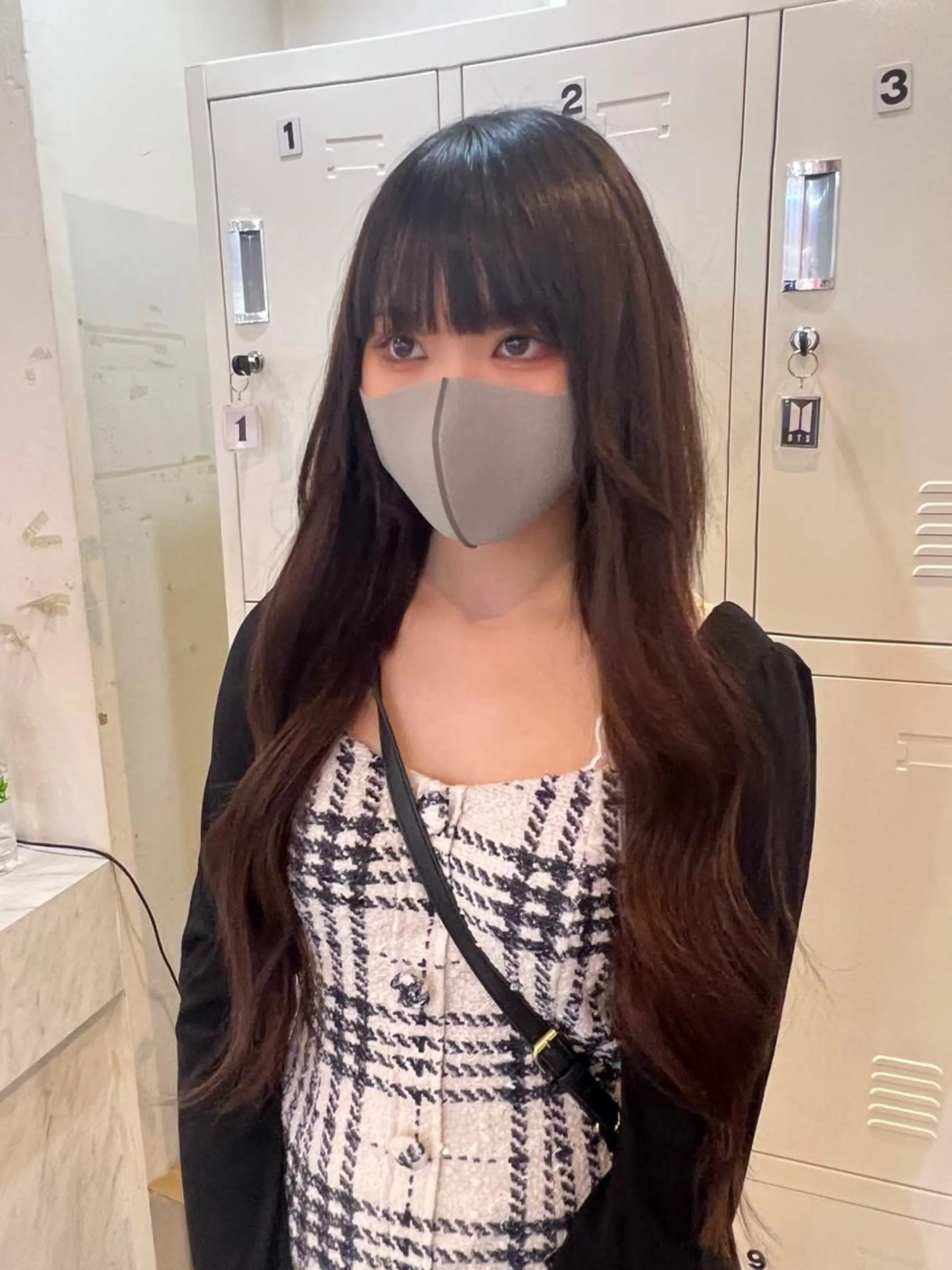 ロング カット ヘアカラー トリートメント エクステ Ria OSAKA　梅田所属・マリカ🦋韓国 ハイトーン/エクステのヘアスタイル