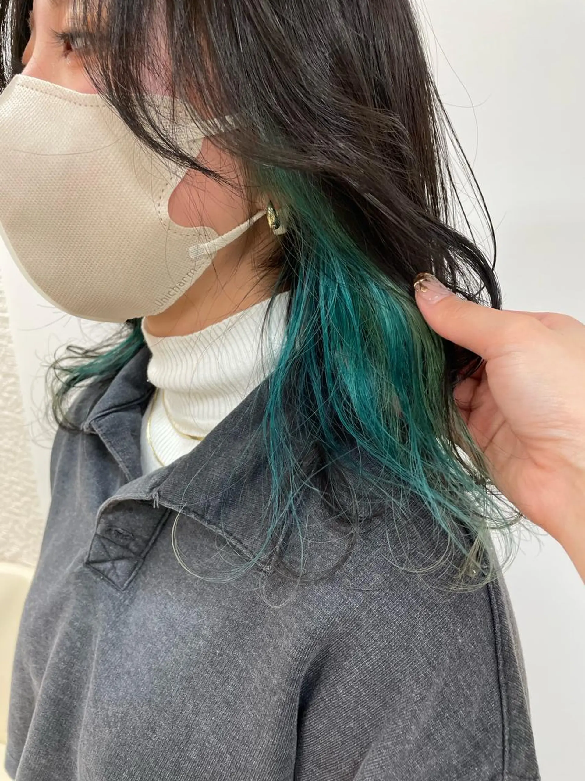 セミロング カラー カット ヘアカラー ヘッドスパ ヘアセット 暖色レイヤー 🥀REIRIのヘアスタイル