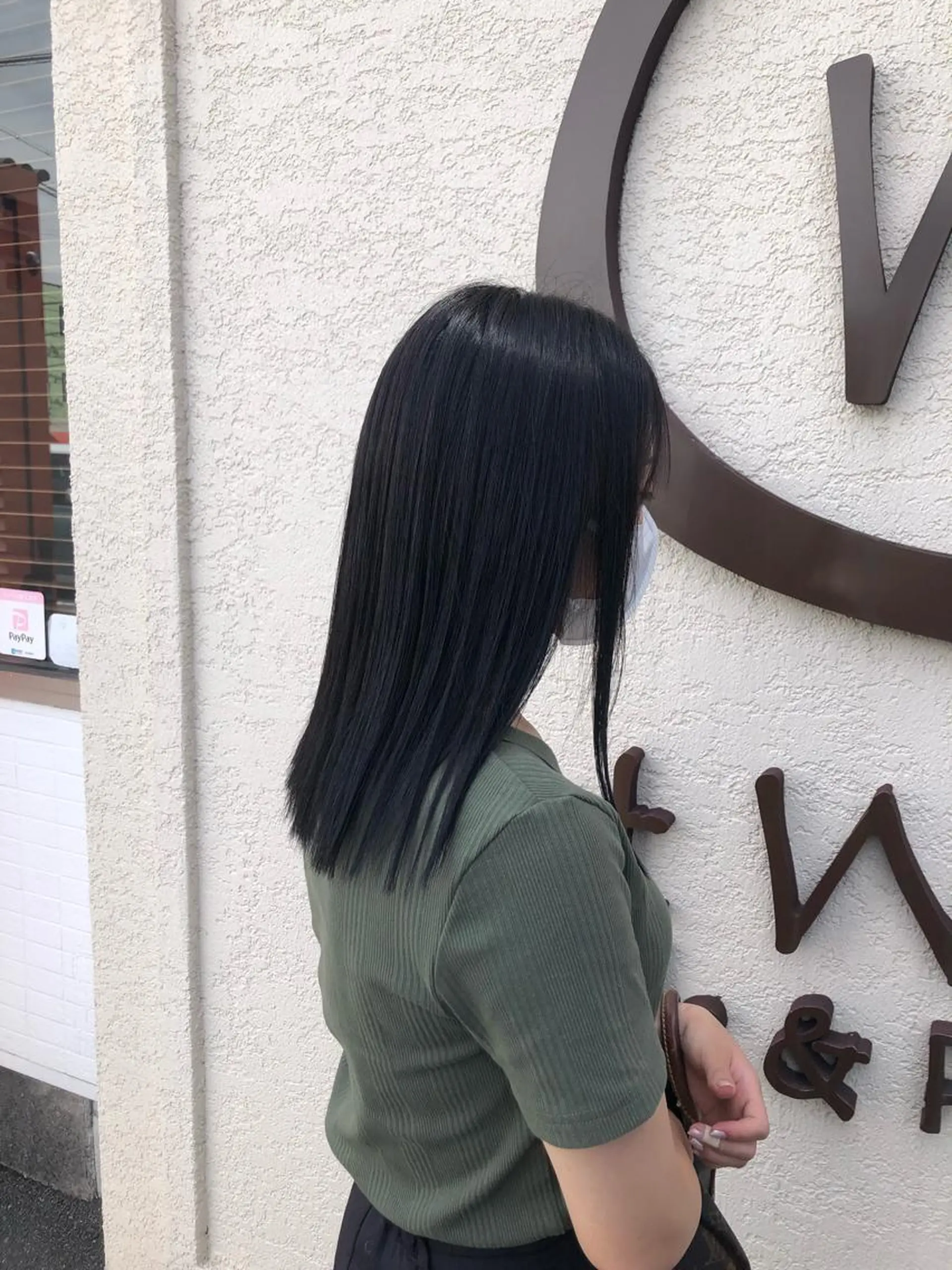 ミディアム カラー 福岡 舞のヘアスタイル