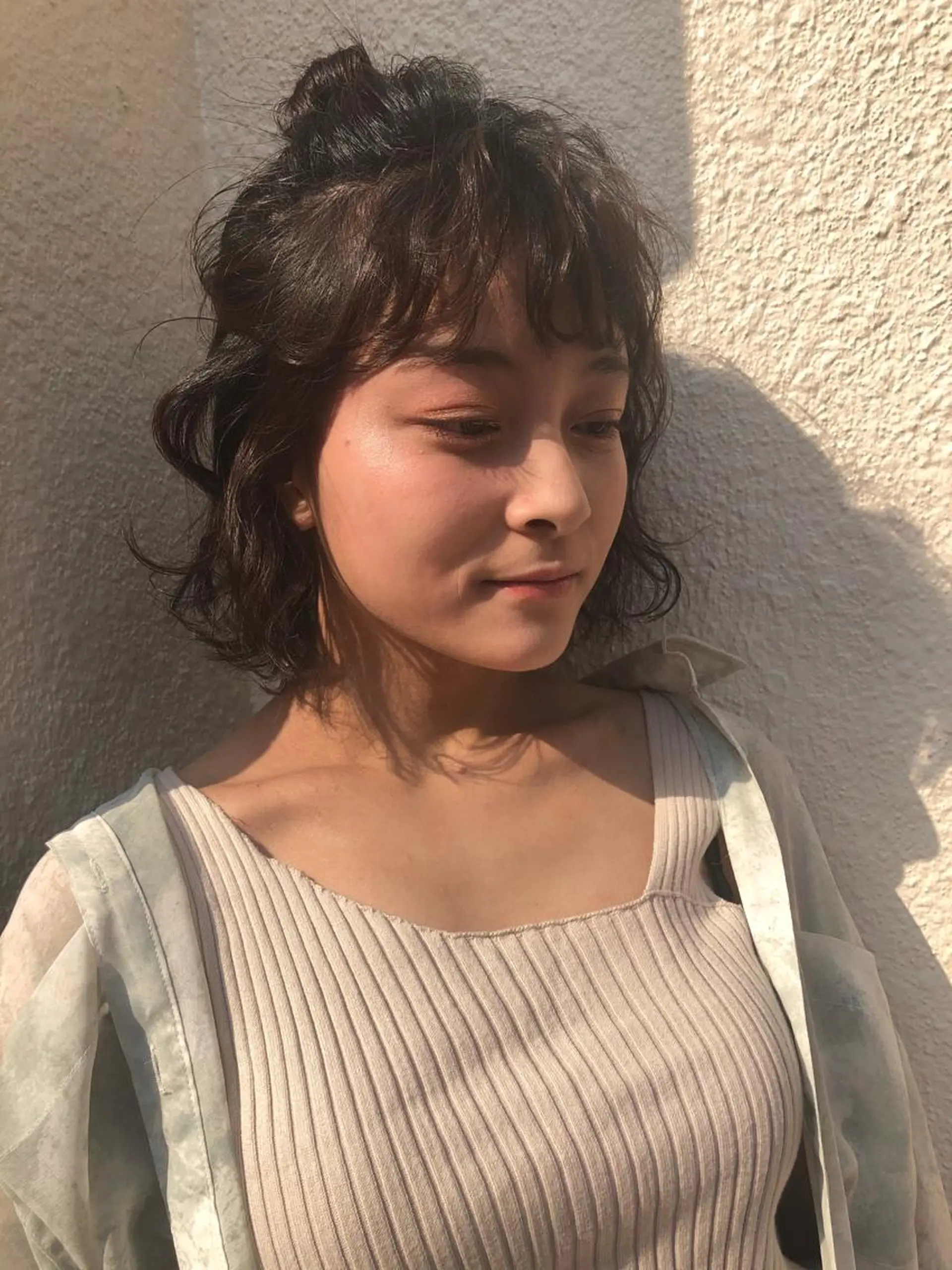 ミディアム chiharu ボブ/レイヤーのヘアスタイル