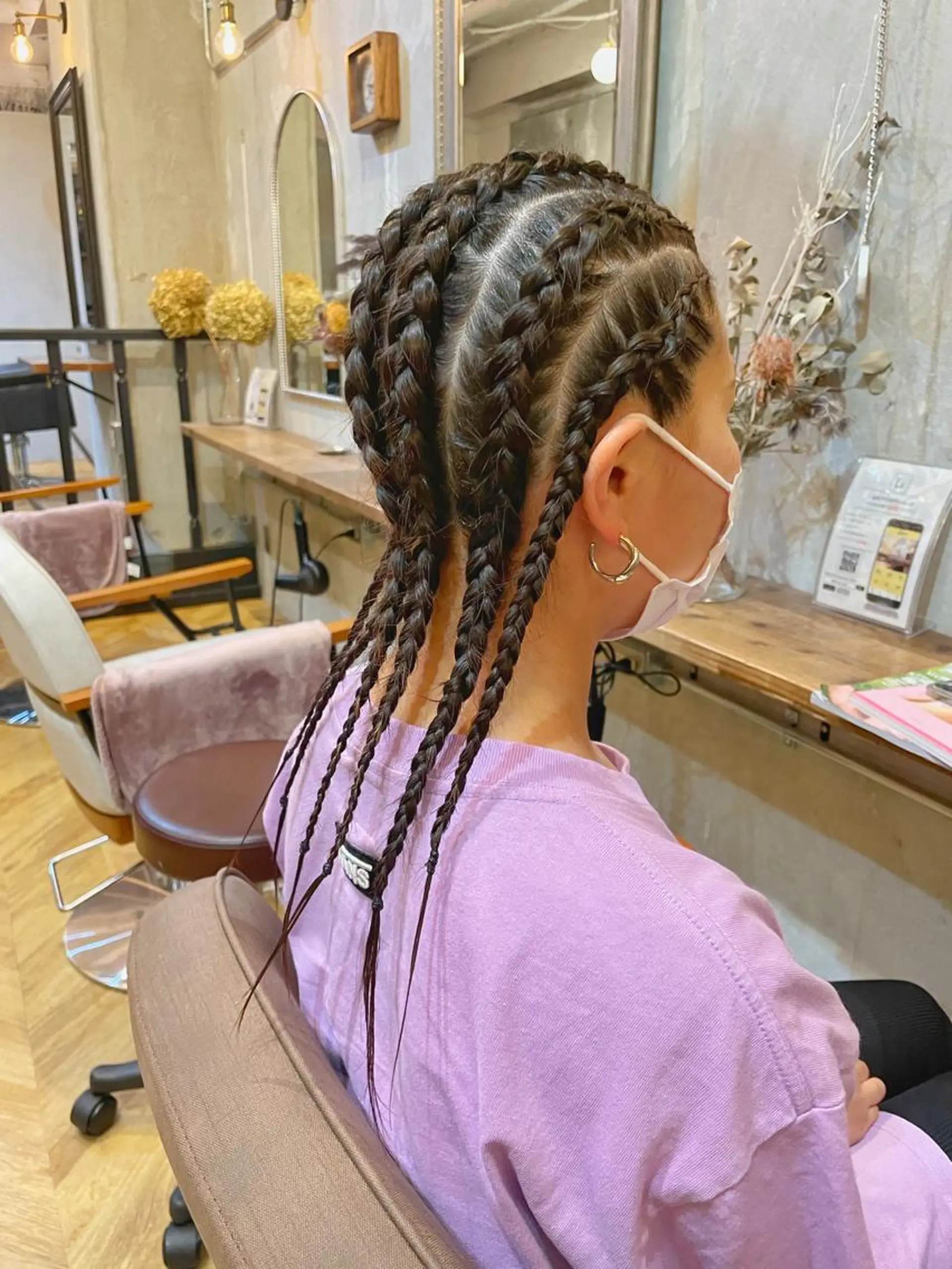 ヘアアレンジ シールエクステ エクステ エクステ指名No.1 【店長】橘田のヘアスタイル