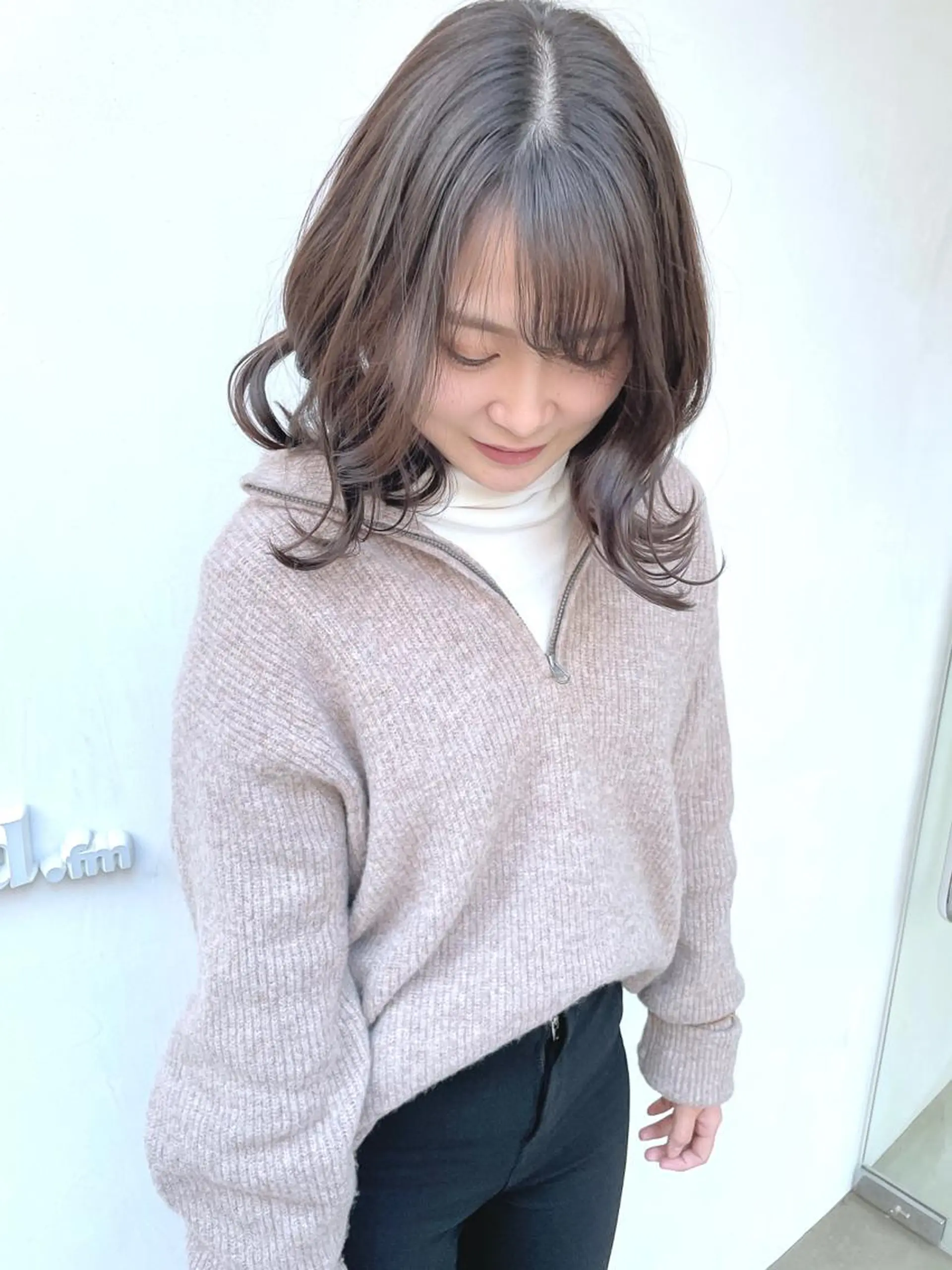 カラー ブリーチ ブリーチなしカラー ヘアカラー 🍨モテベージュ🩰 miraiのヘアスタイル