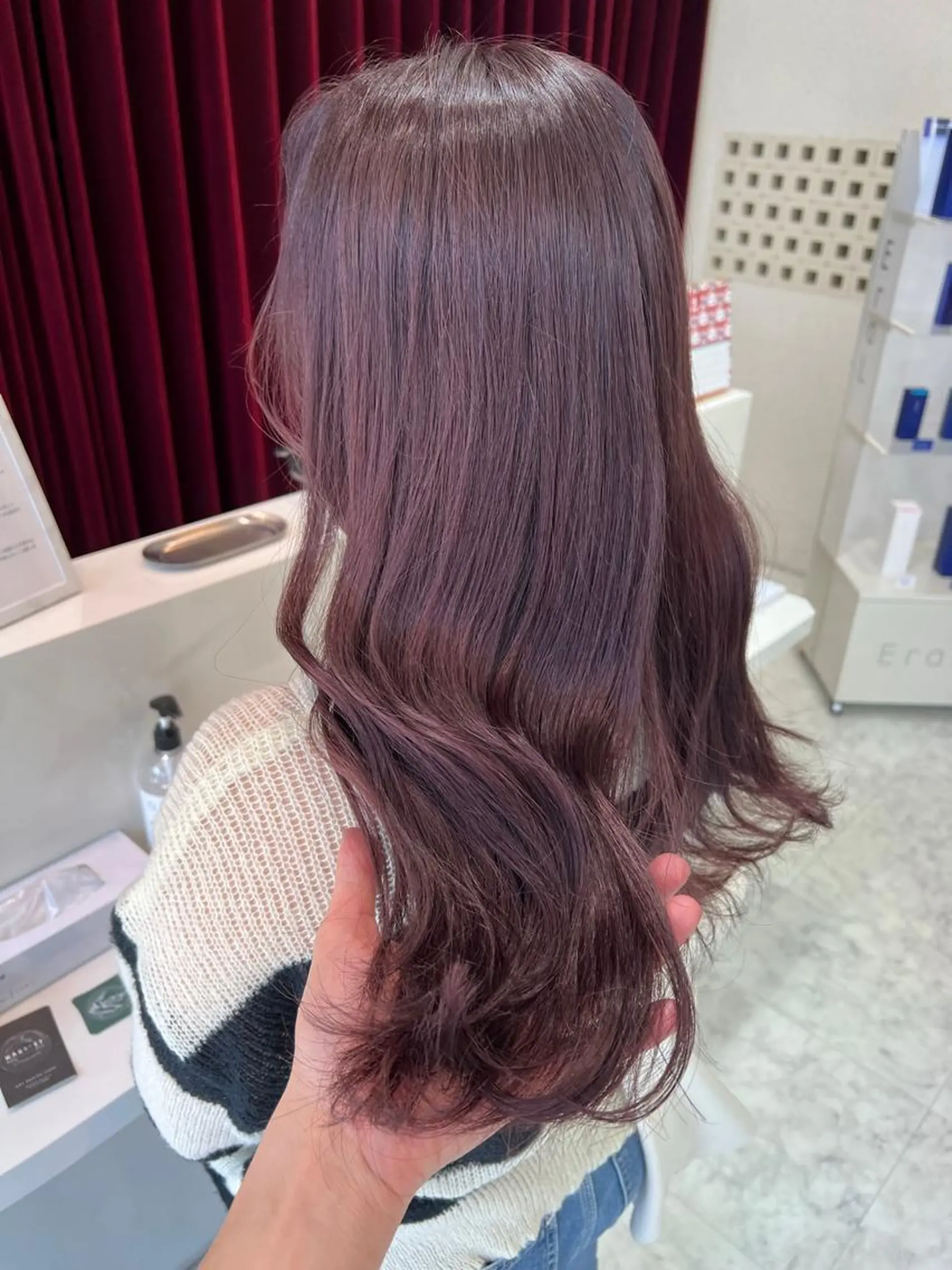 ロング レイヤーカット パーマ/レイヤー /店長/YURAのヘアスタイル