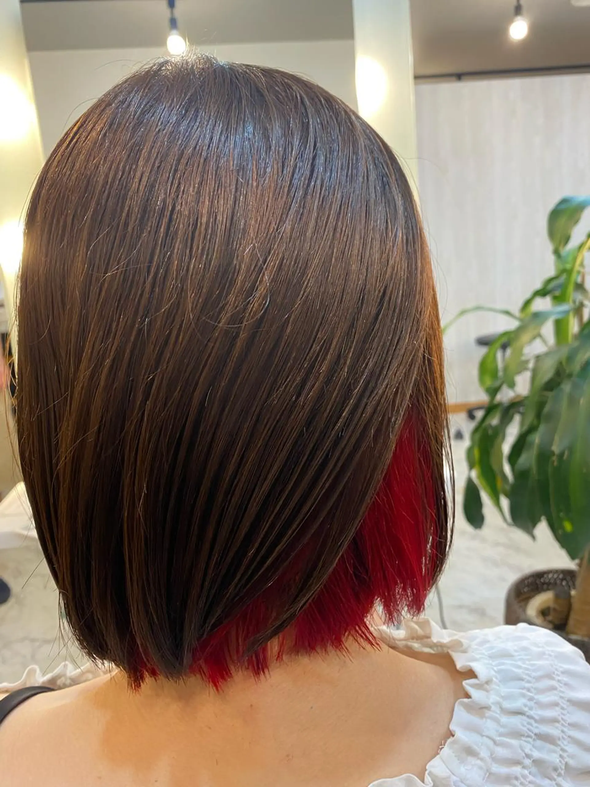 ミディアム ヘアカラー トリートメント 💖縮毛矯正 💖　MISAKIのヘアスタイル