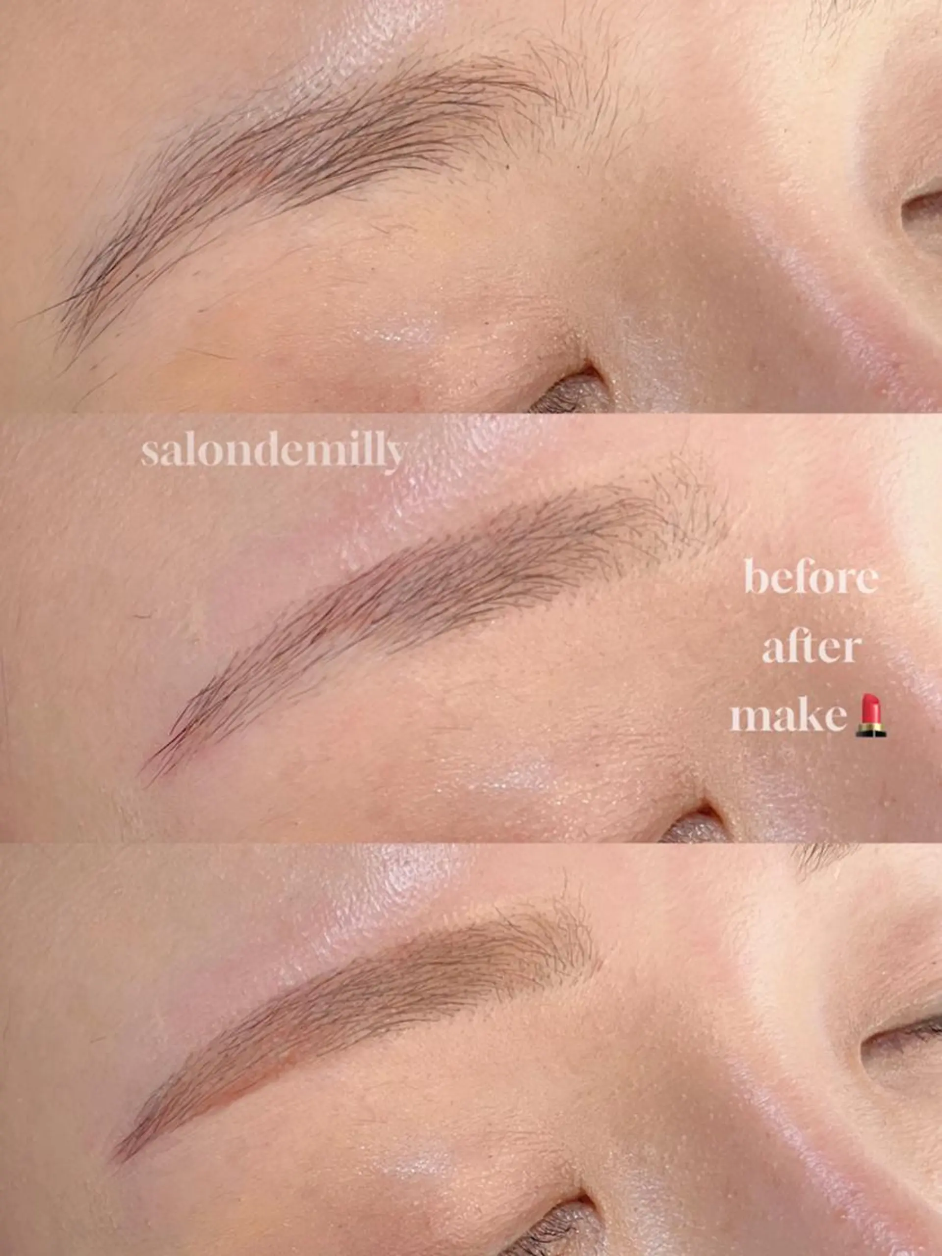 アイブロウ salon de milly 丸尾のマツエク・マツパデザイン